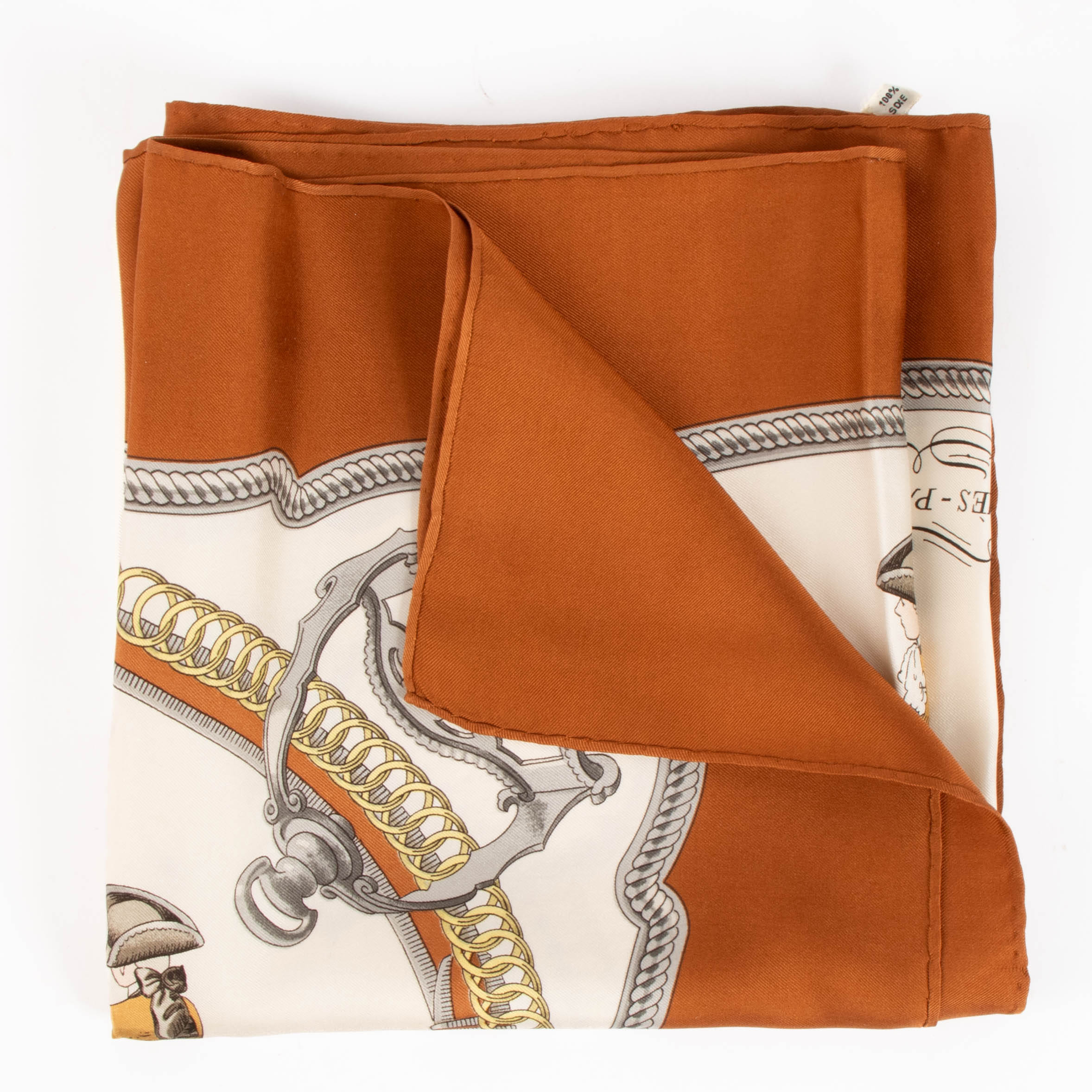 Hermès Silk Reprise Carre 90 Scarf