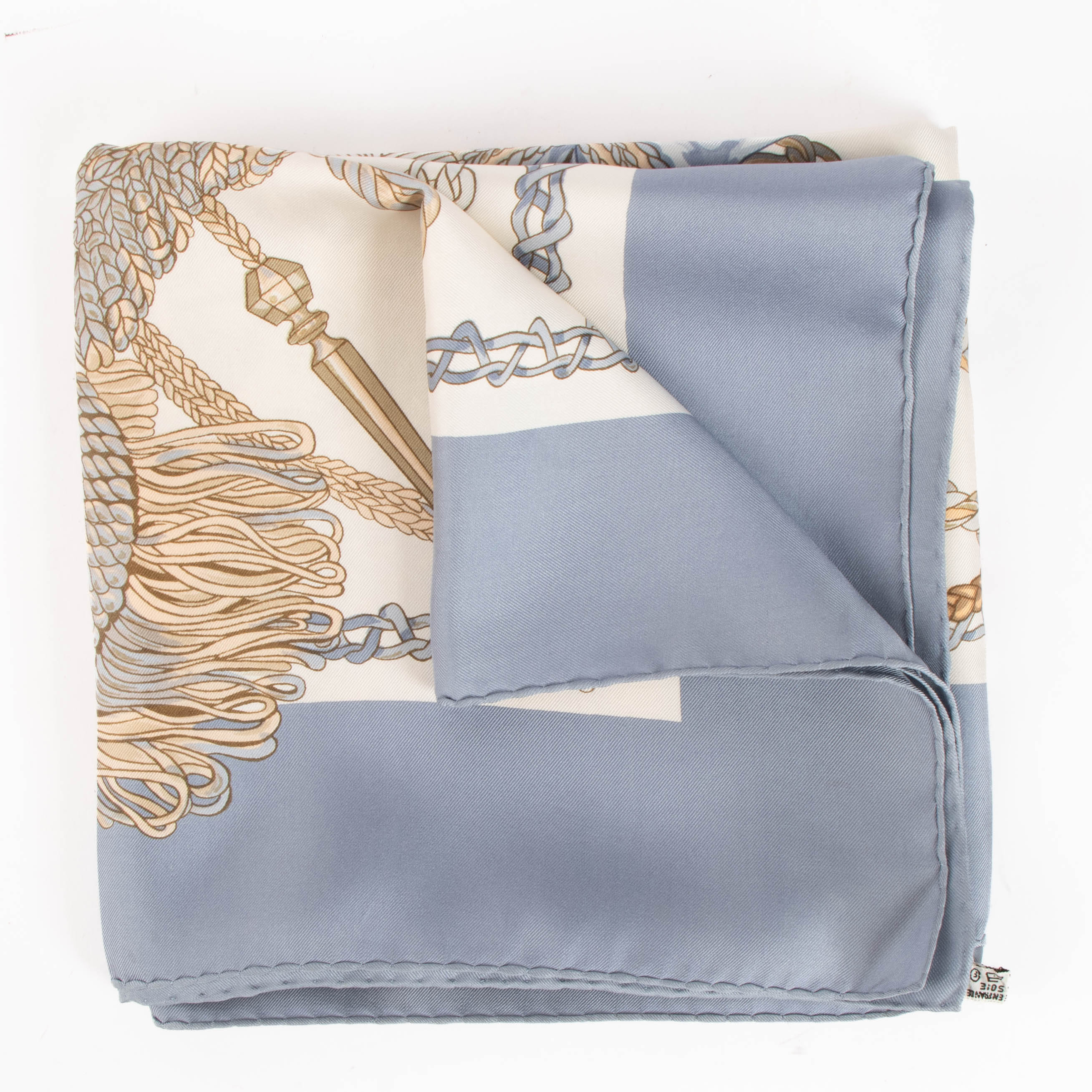 Hermès Silk Le Timbalier 90 Scarf