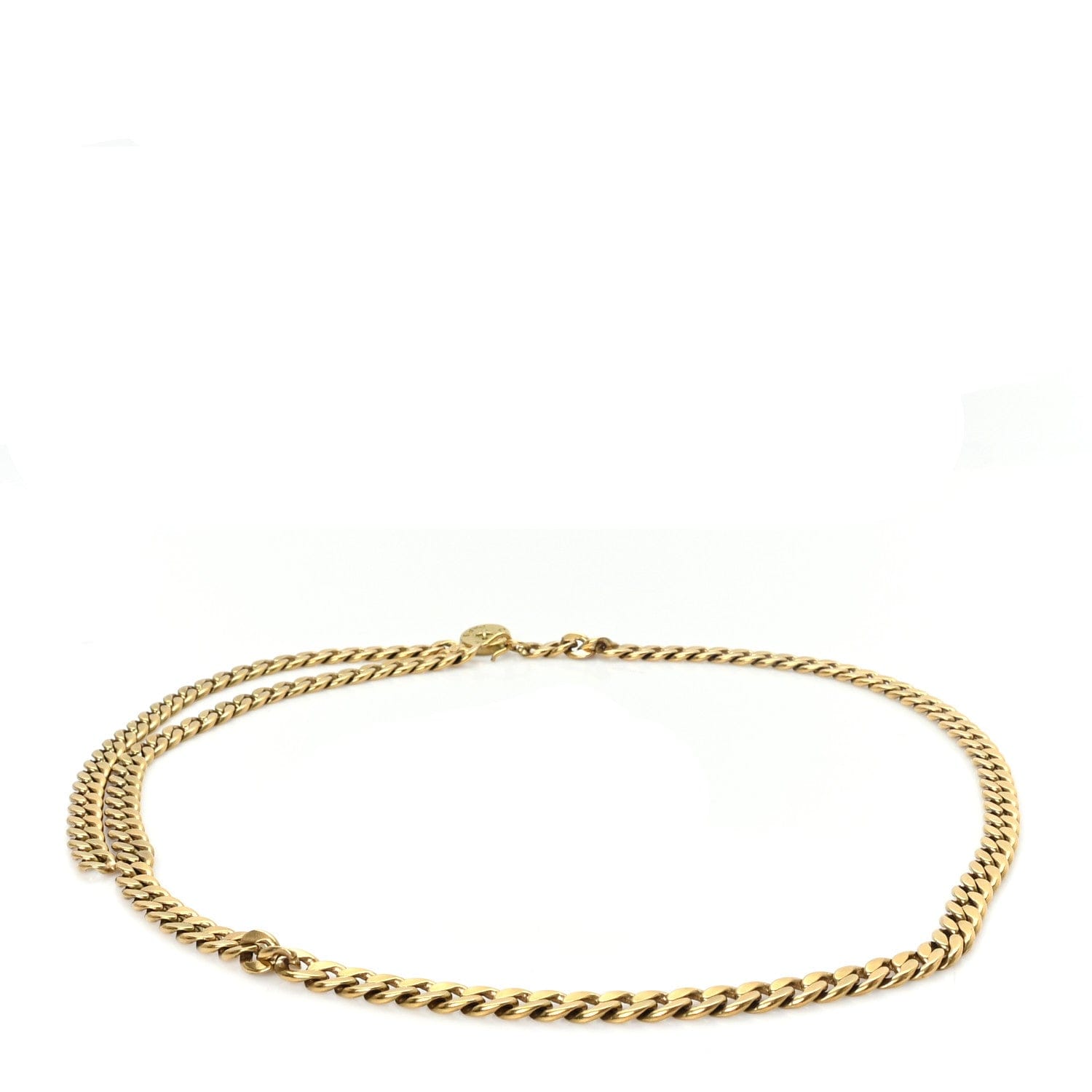 Chanel Metal Medallion CC Triple Chain Belt Gold