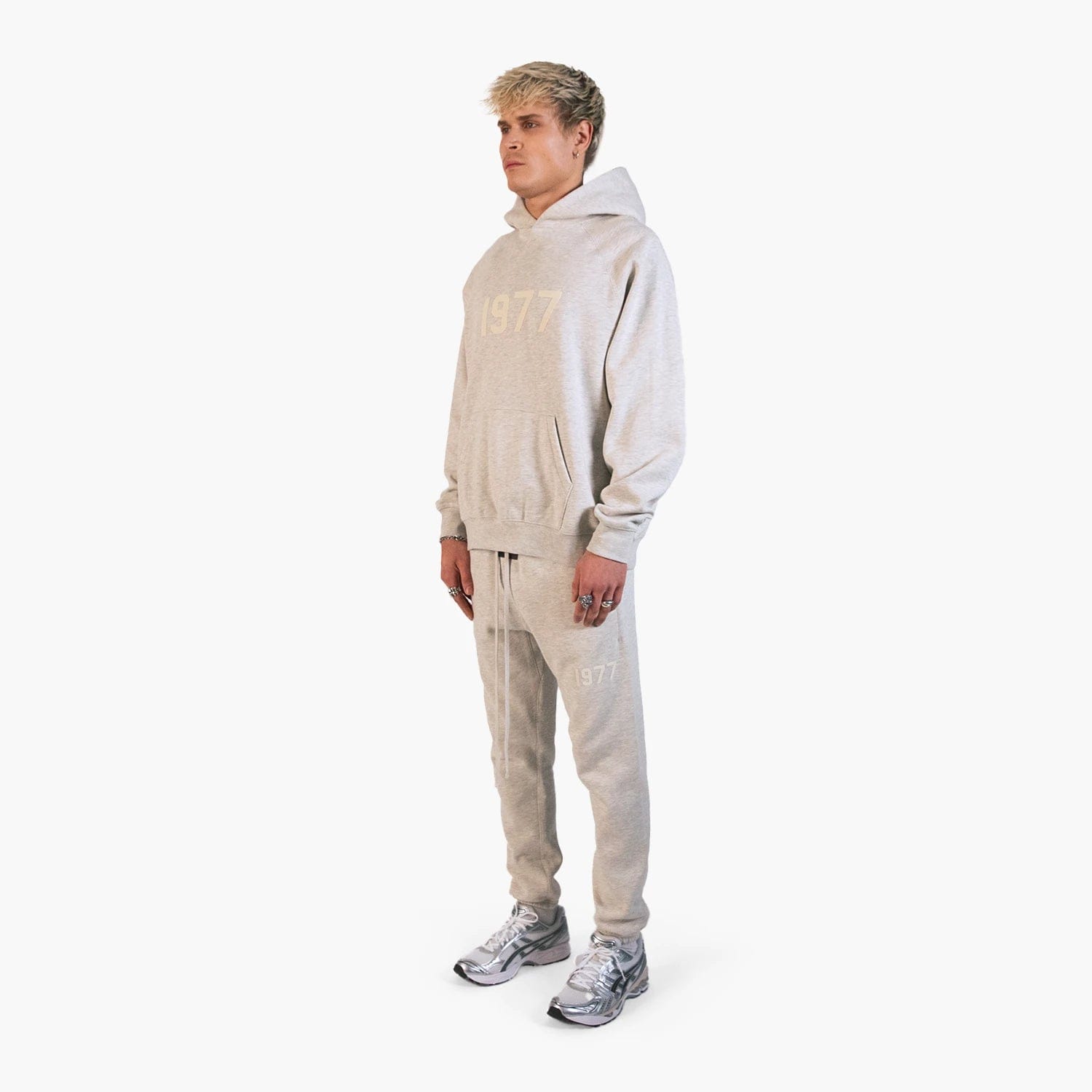 Fear of God Essentials 1977 Hoodie Light Oatmeal