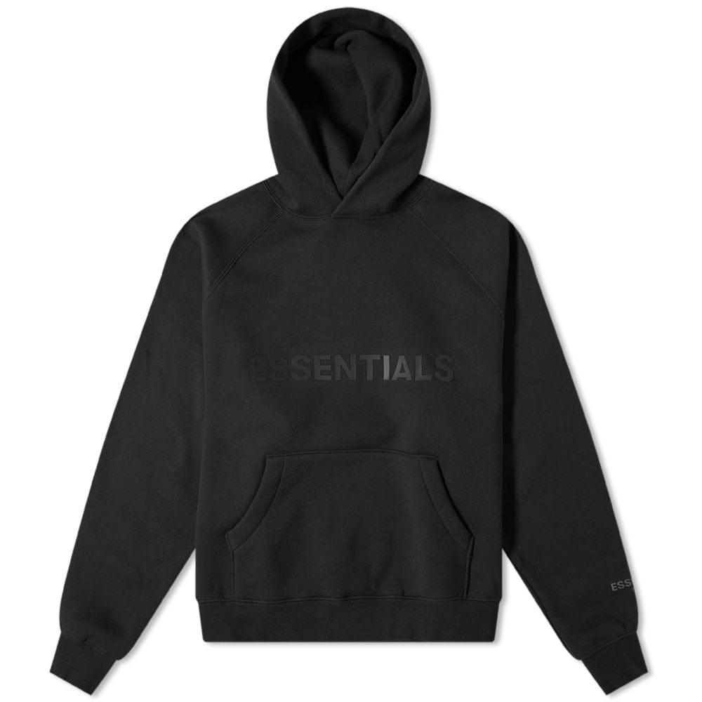 Fear of God Essentials Pullover Hoodie Black (FW20)