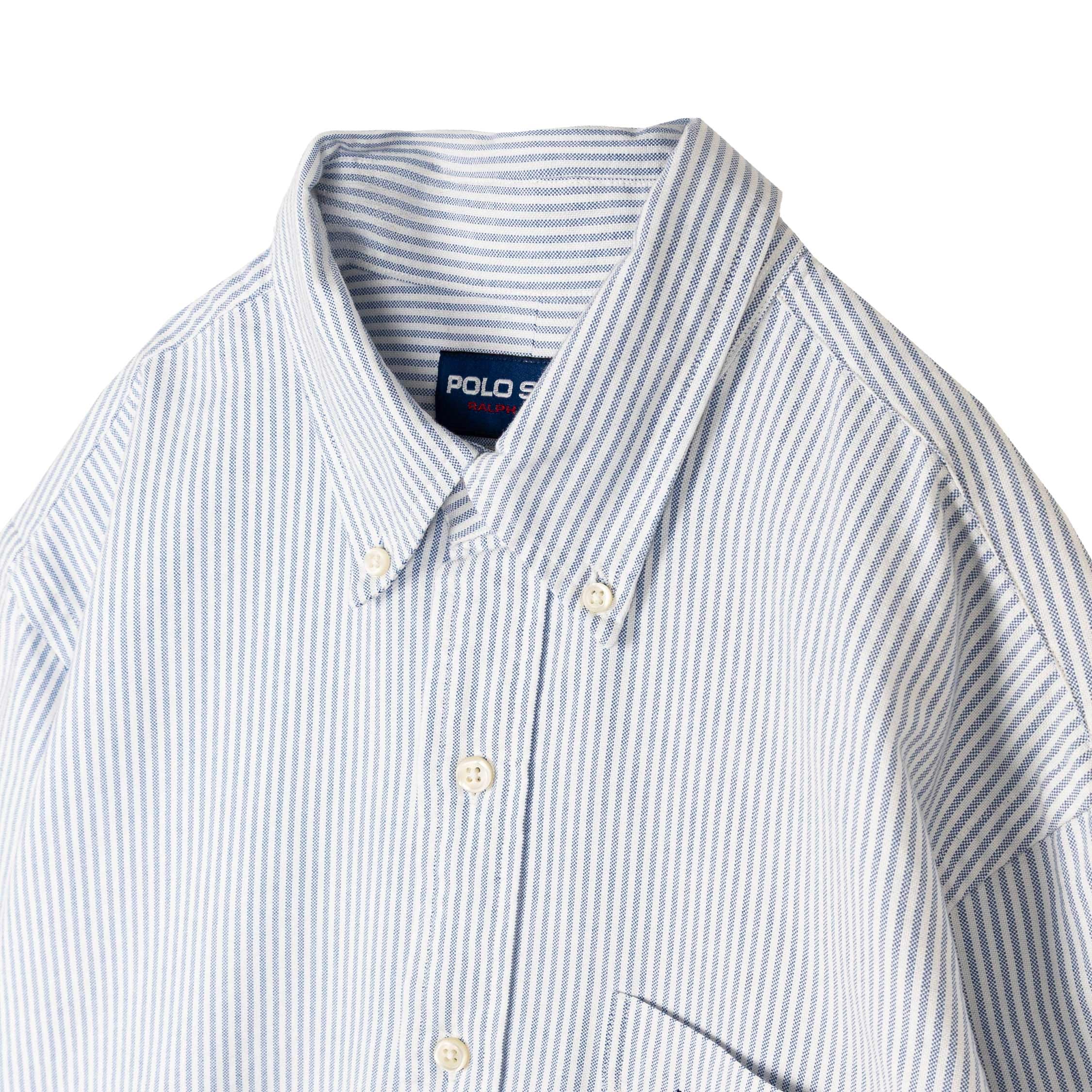 Polo Ralph Lauren Custom Fit Striped Oxford Shirt