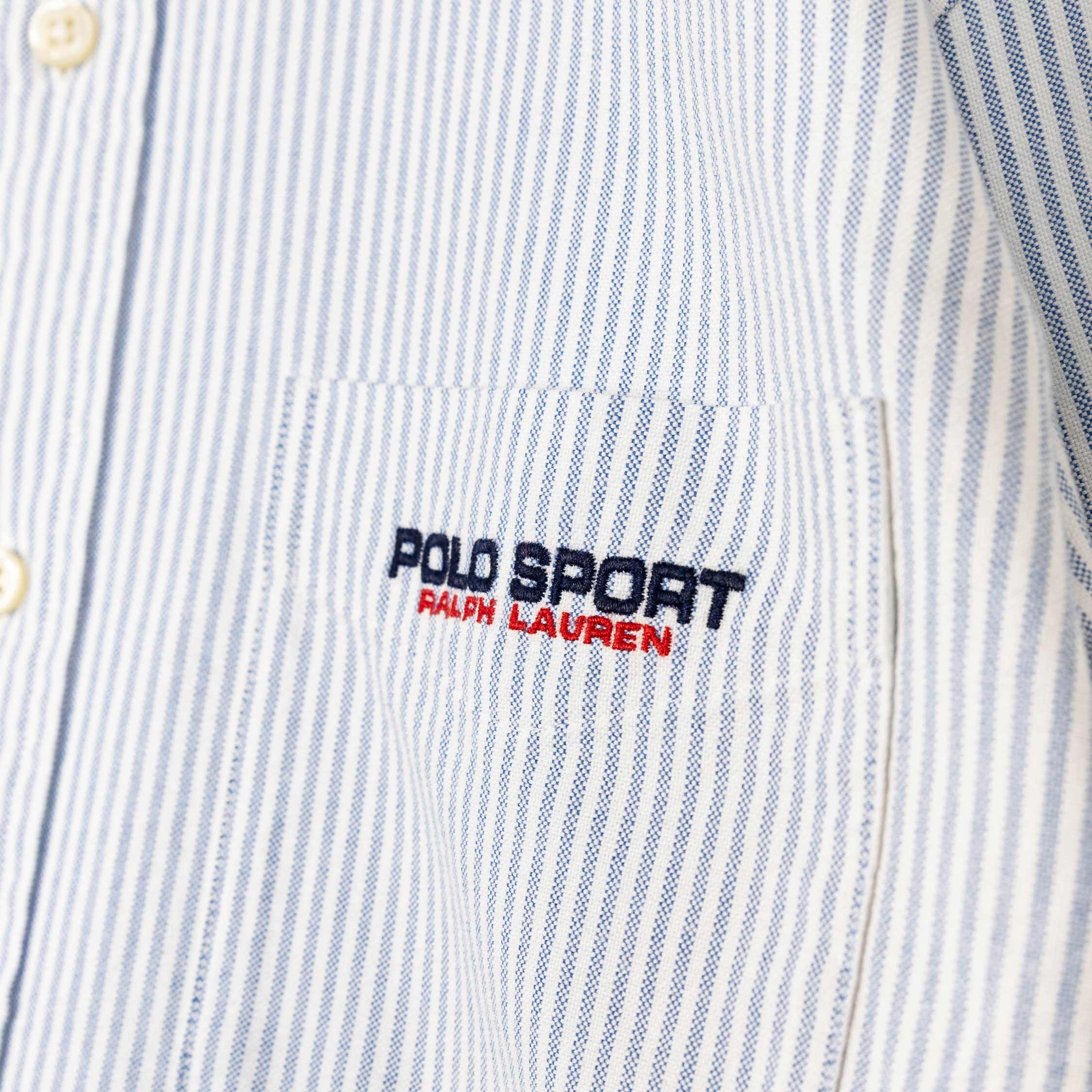 Polo Ralph Lauren Custom Fit Striped Oxford Shirt