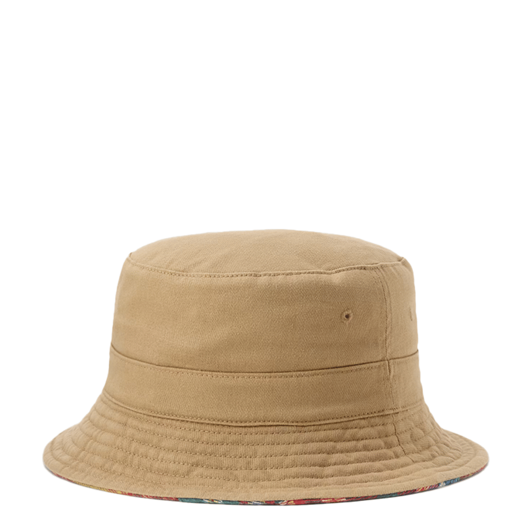 POLO RALPH Lauren REVERSIBLE TWILL - FLANNEL BUCKET HAT