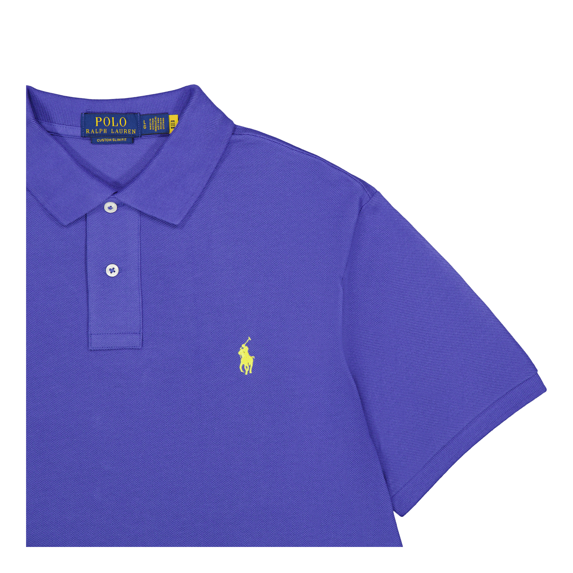 Polo Ralph Lauren Custom Slim Fit Mesh Polo Shirt Liberty