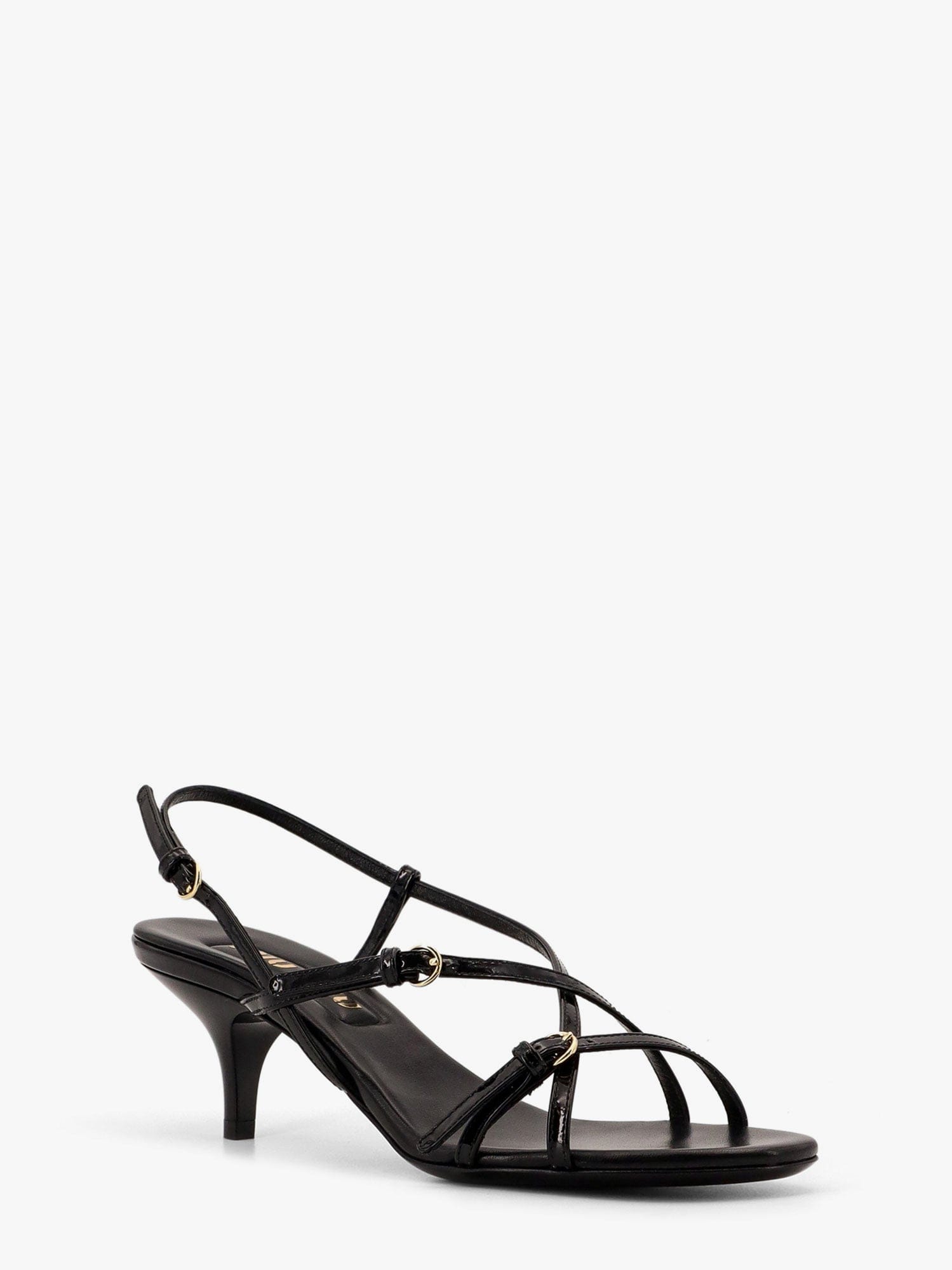 MIU MIU Patent leather sandals