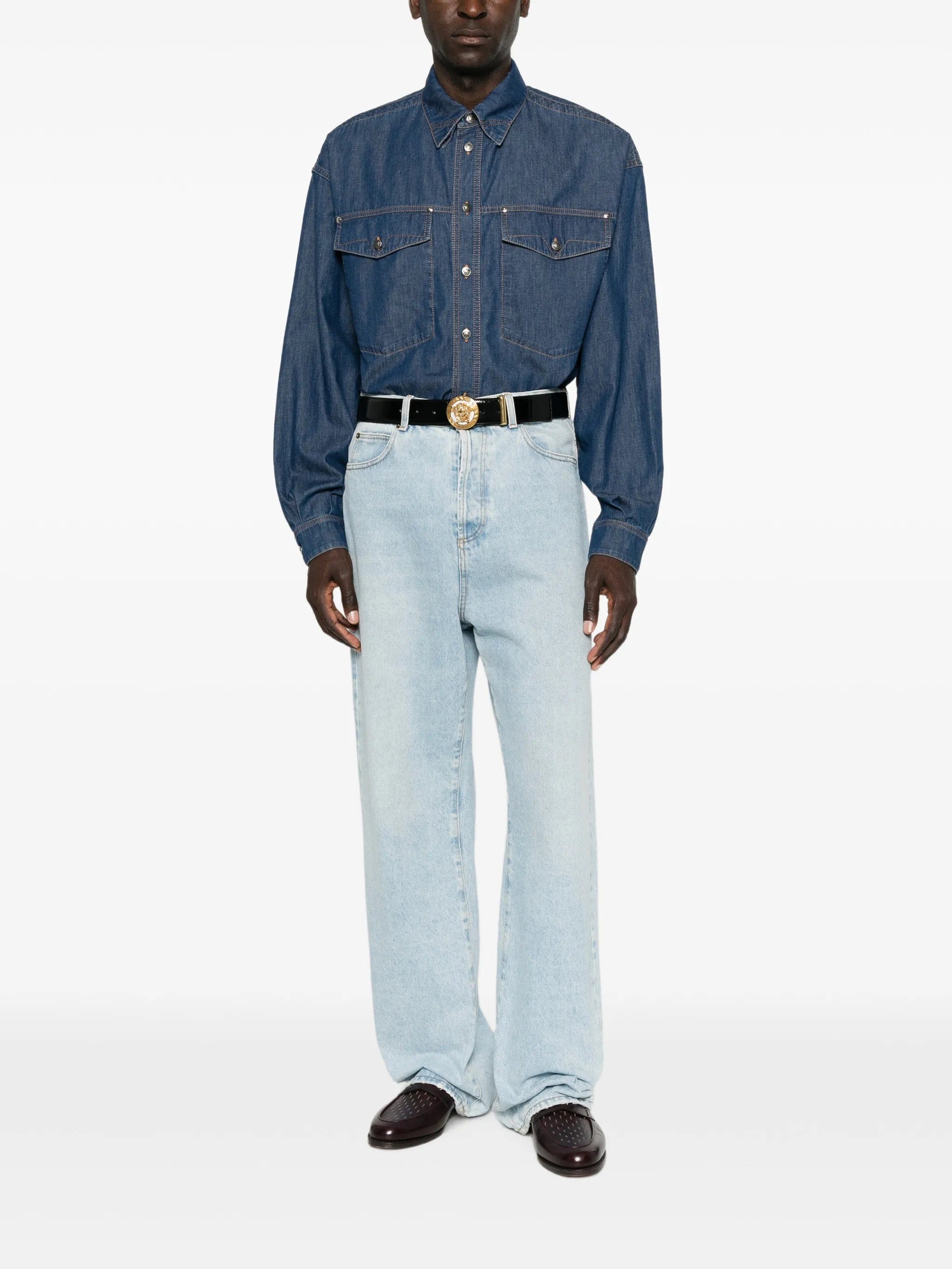 Versace logo - embroidered shirt