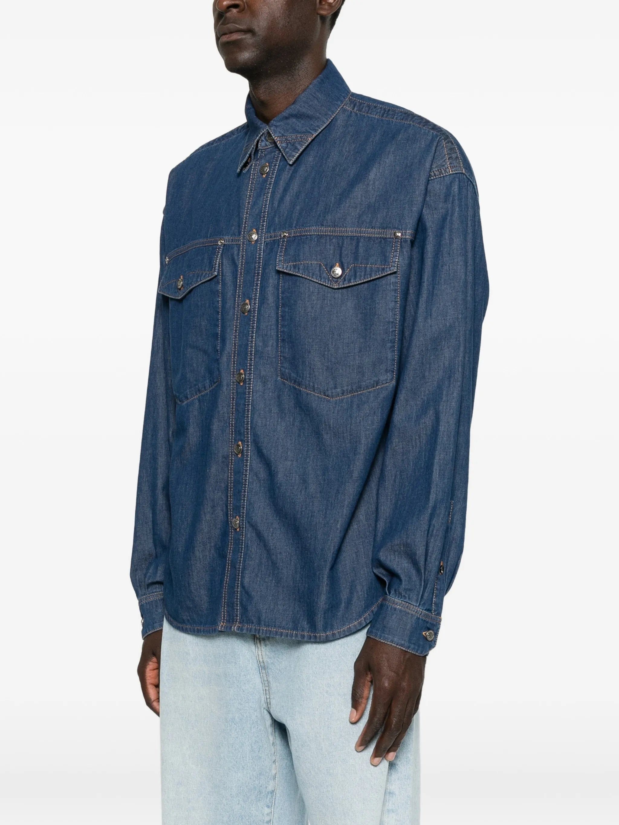Versace logo - embroidered shirt
