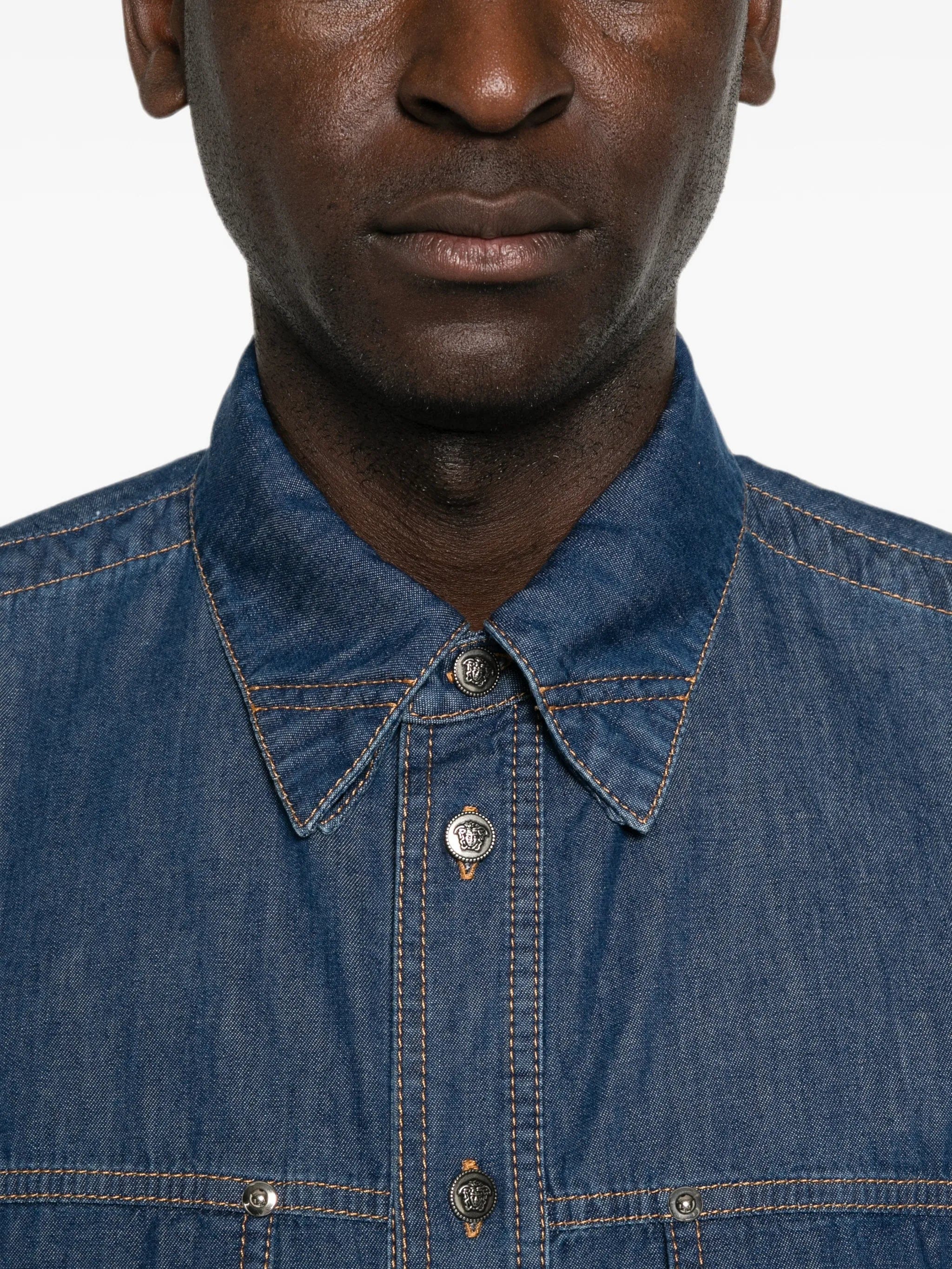 Versace logo - embroidered shirt