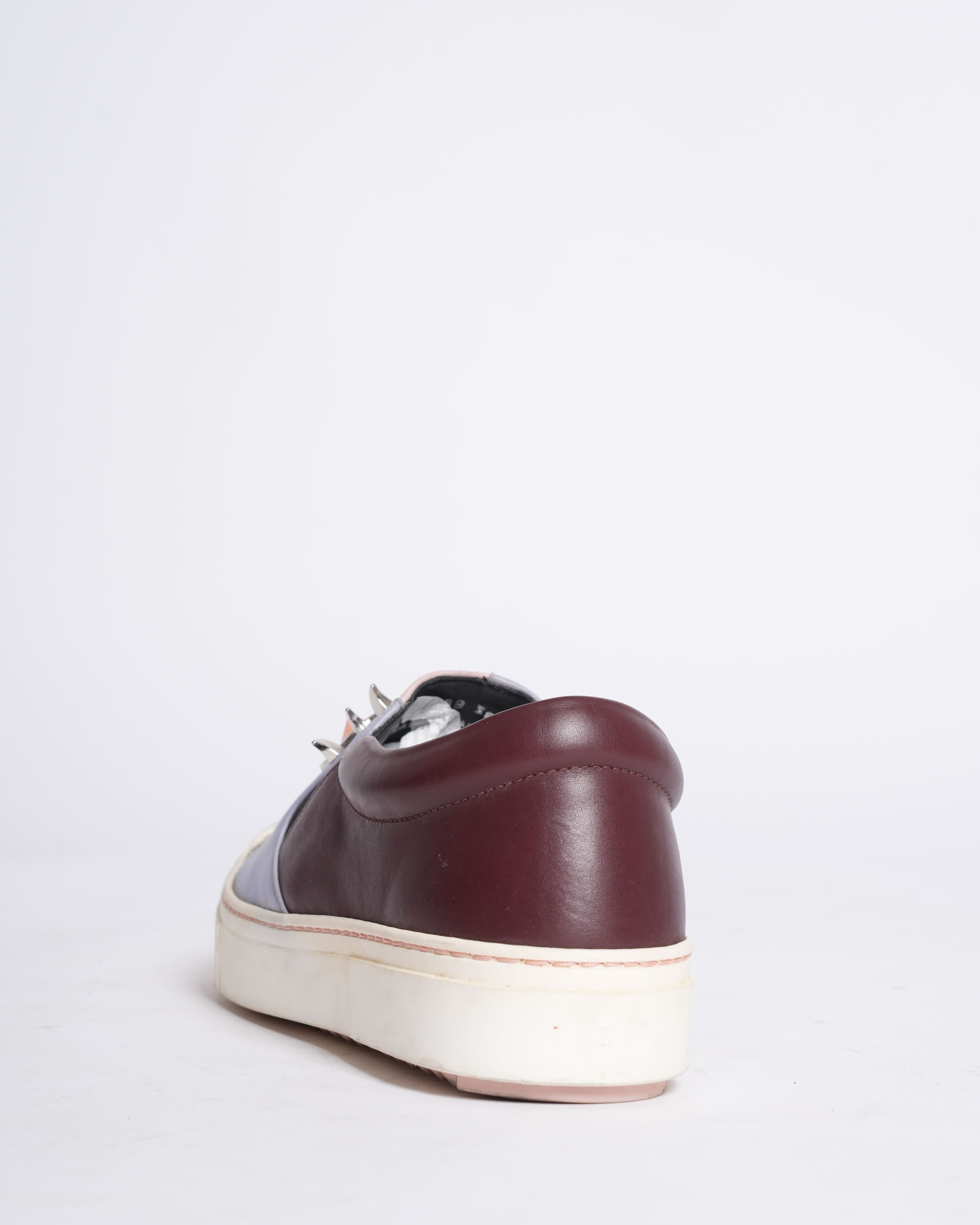 Fendi Women's Cap - Toe Monster Skate Sneakers Slide - In Loafers