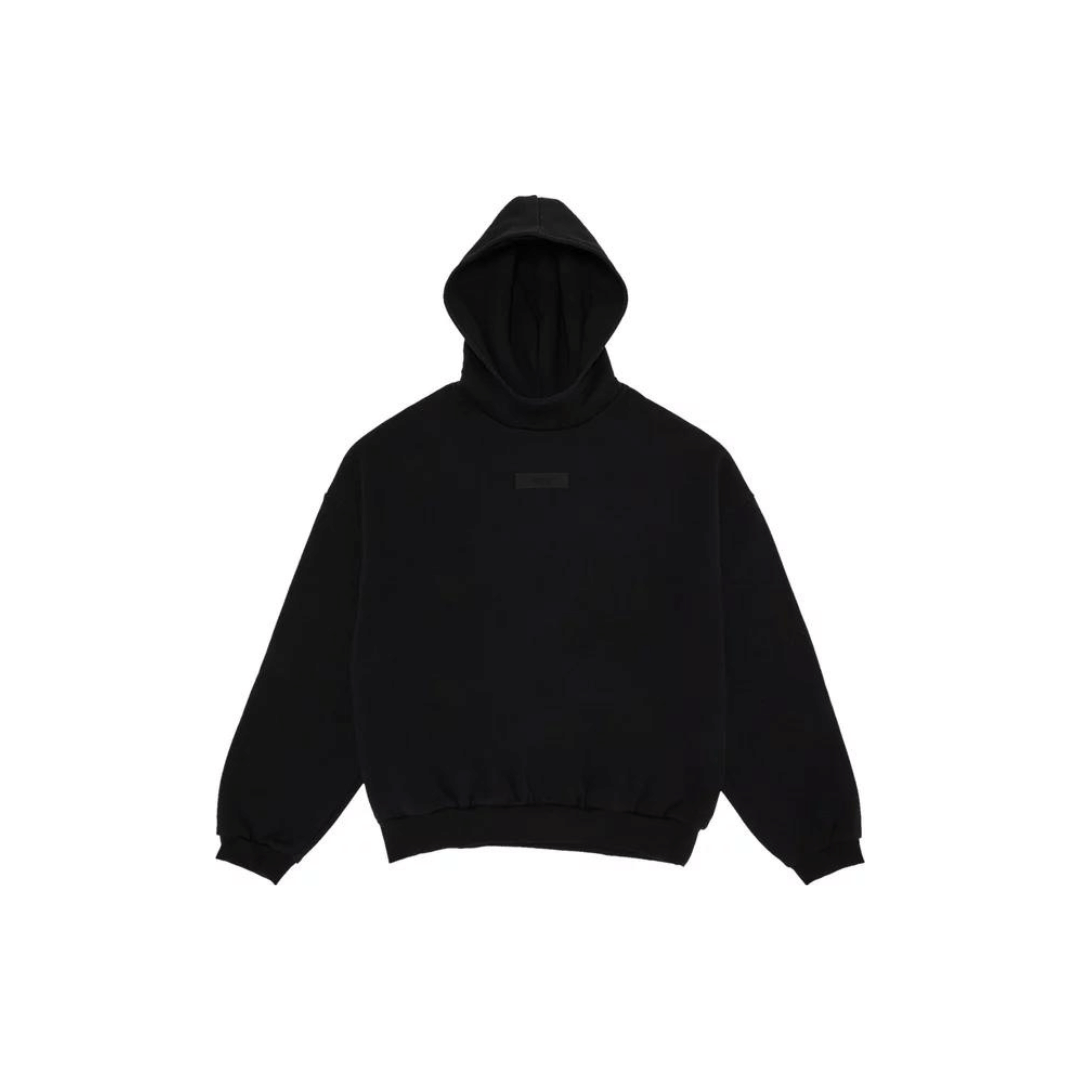 Fear of God ESSENTIALS Hoodie Jet Black (2024)