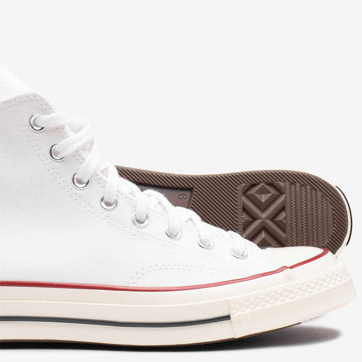 Converse CHUCK 70 HI - WHITE / GARNET