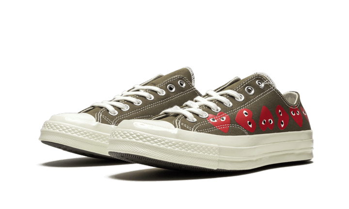 Converse Chuck Taylor All - Star 70s Ox Comme des Garçons PLAY Multi Heart Green