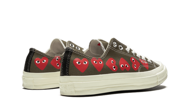 Converse Chuck Taylor All - Star 70s Ox Comme des Garçons PLAY Multi Heart Green