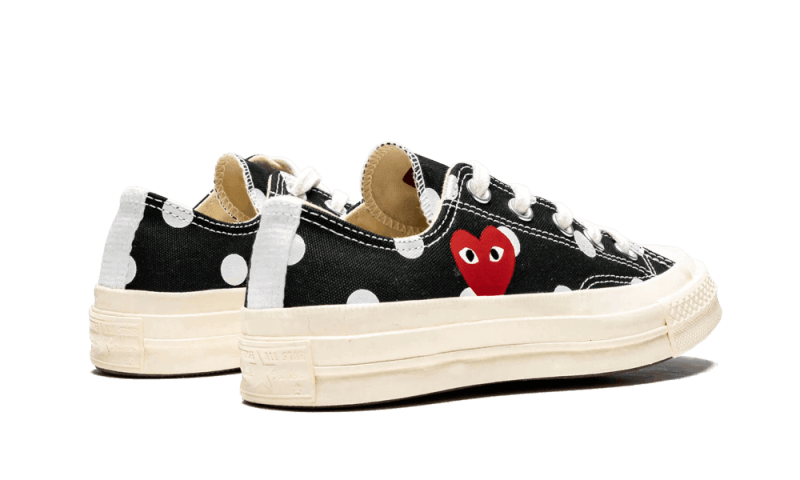 Converse Chuck Taylor All - Star 70s Ox Comme des Garçons PLAY Polka Dot Black