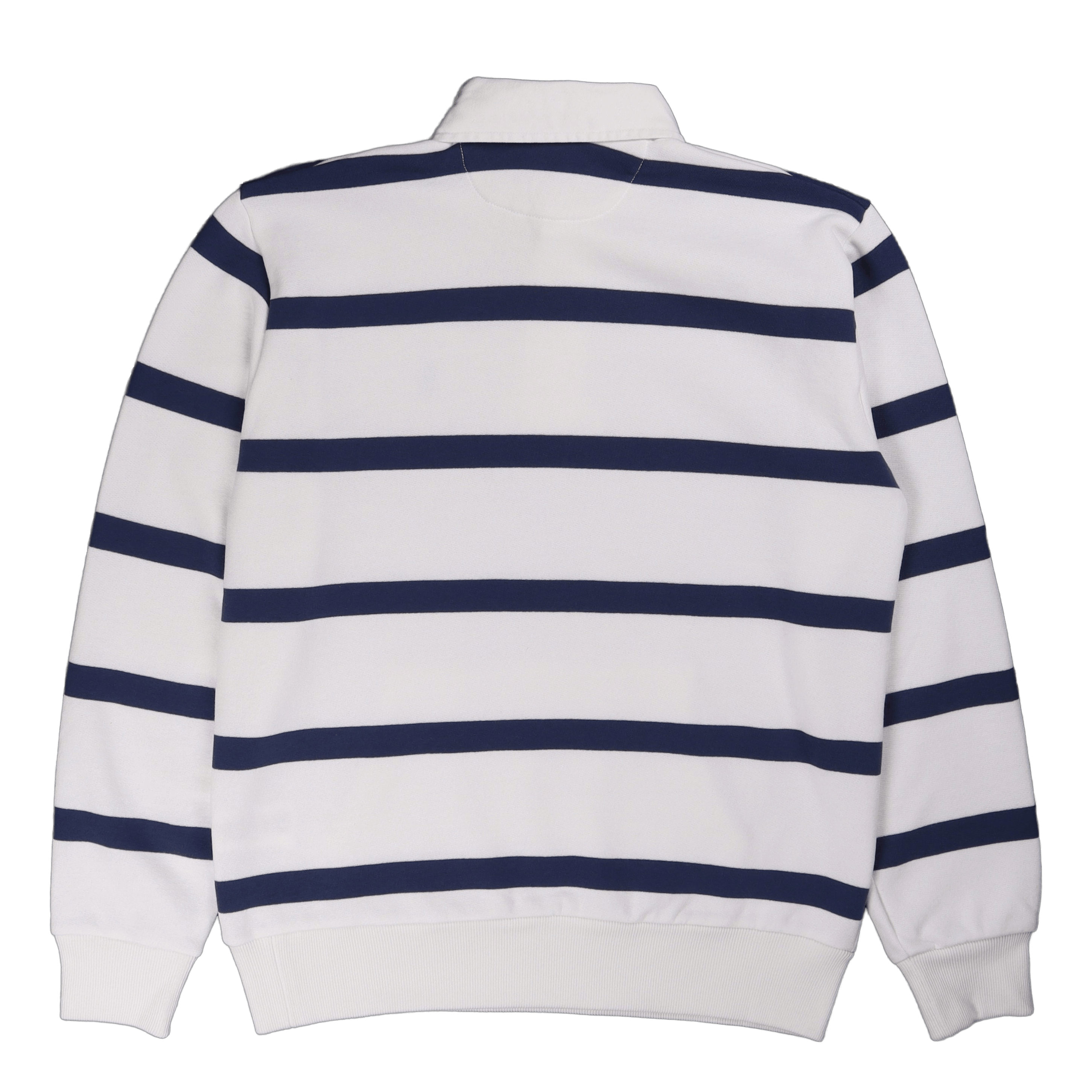 Polo Ralph Lauren The RL Fleece Striped Rugby White/Light Navy