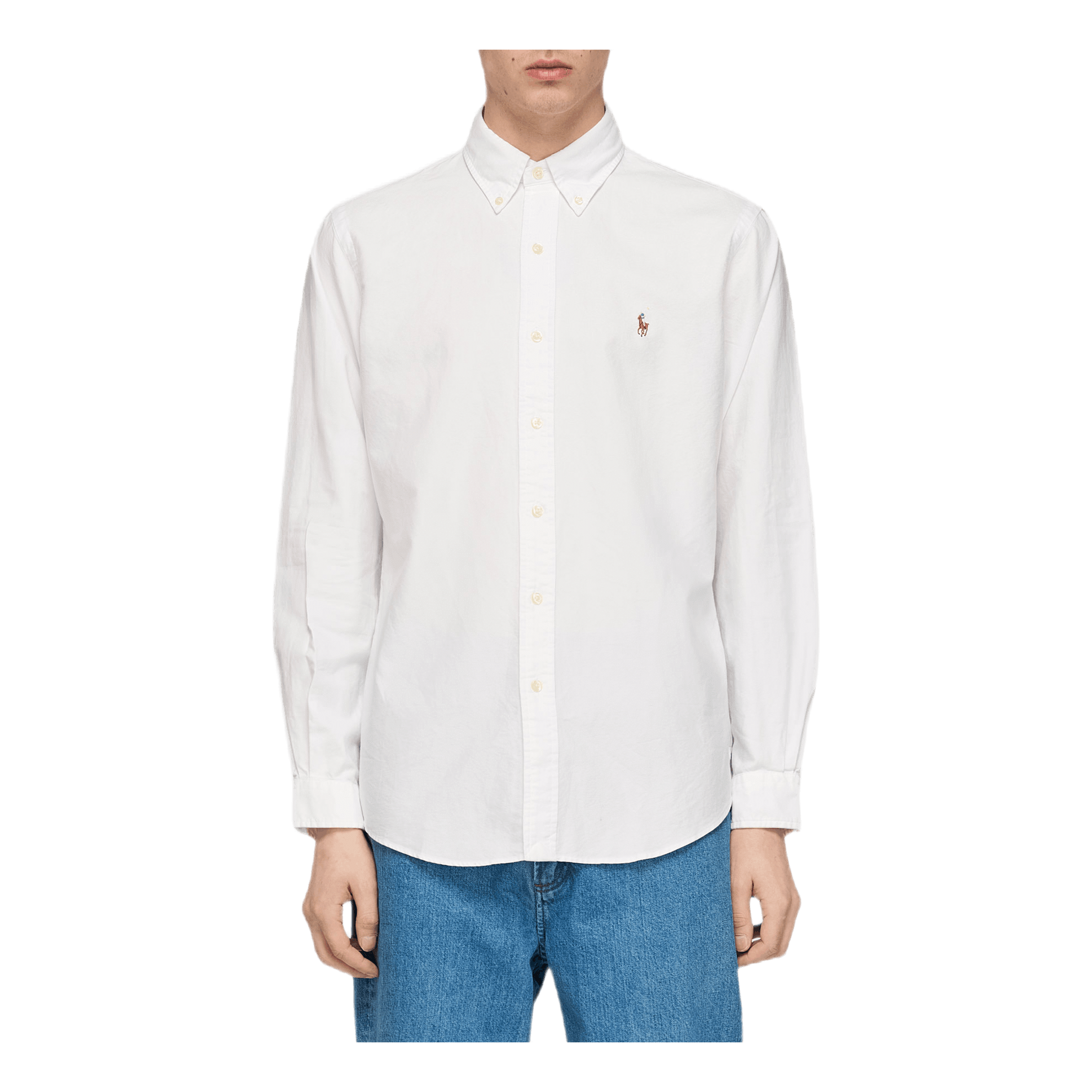 Polo Ralph Lauren Custom Fit Oxford Shirt White
