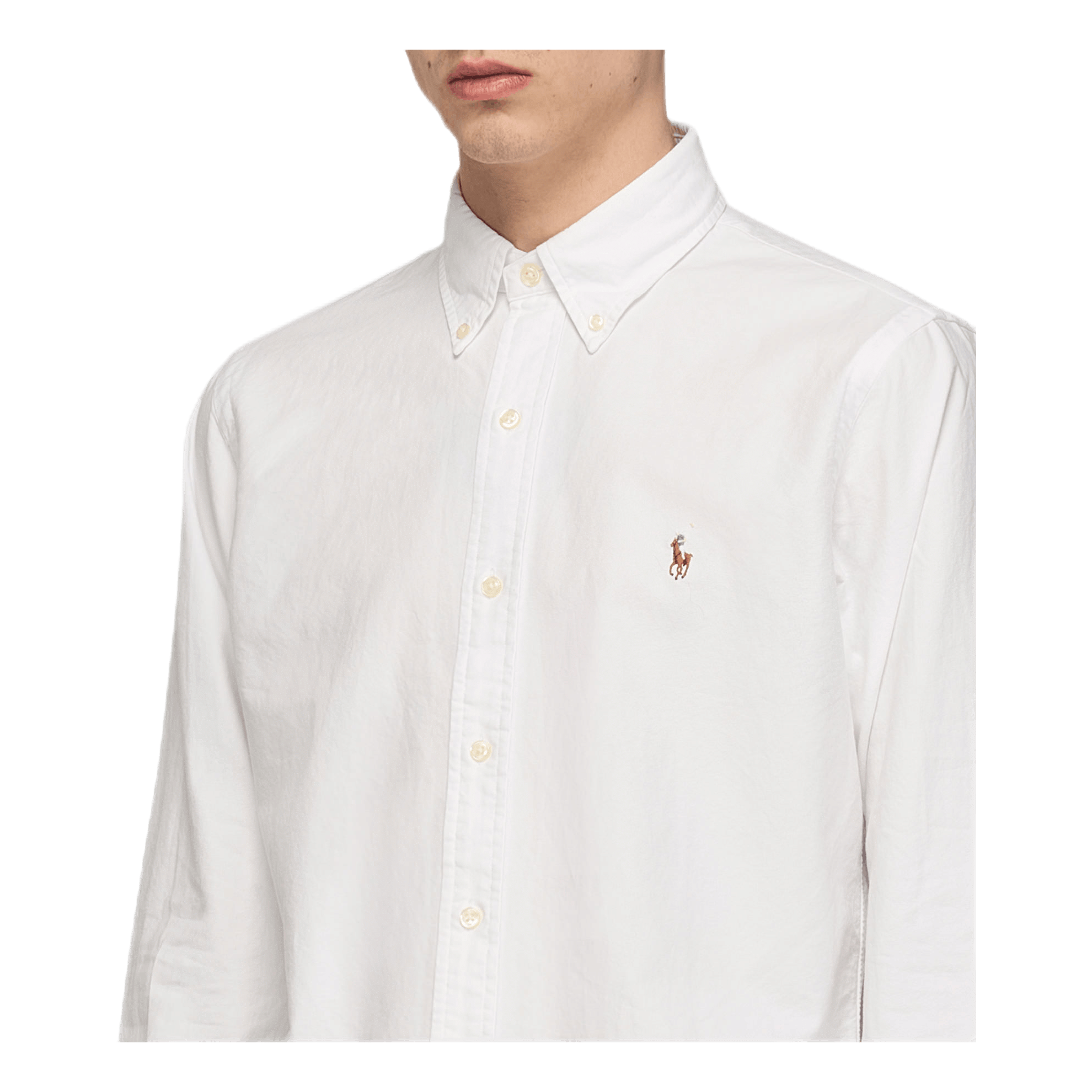 Polo Ralph Lauren Custom Fit Oxford Shirt White