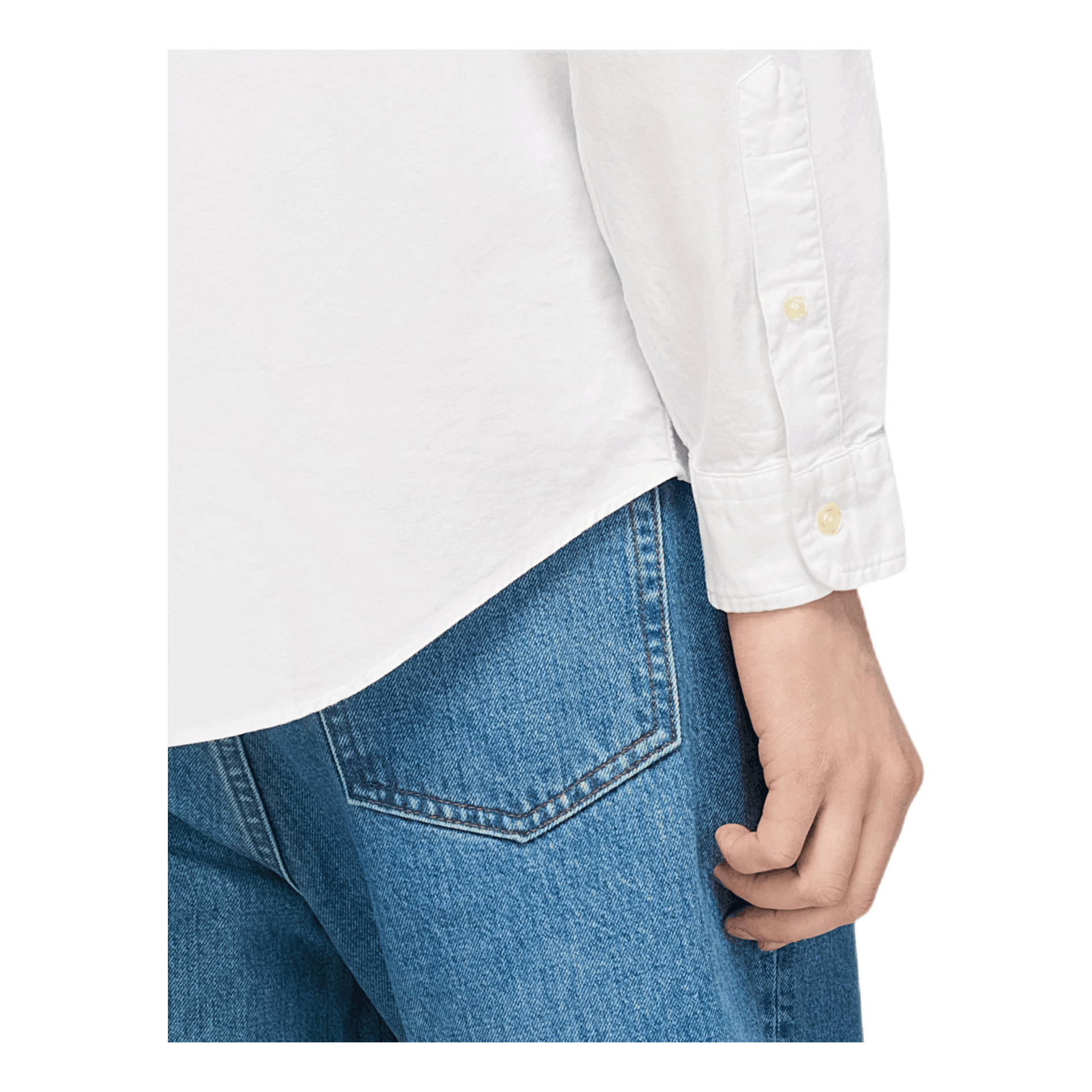 Polo Ralph Lauren Custom Fit Oxford Shirt White