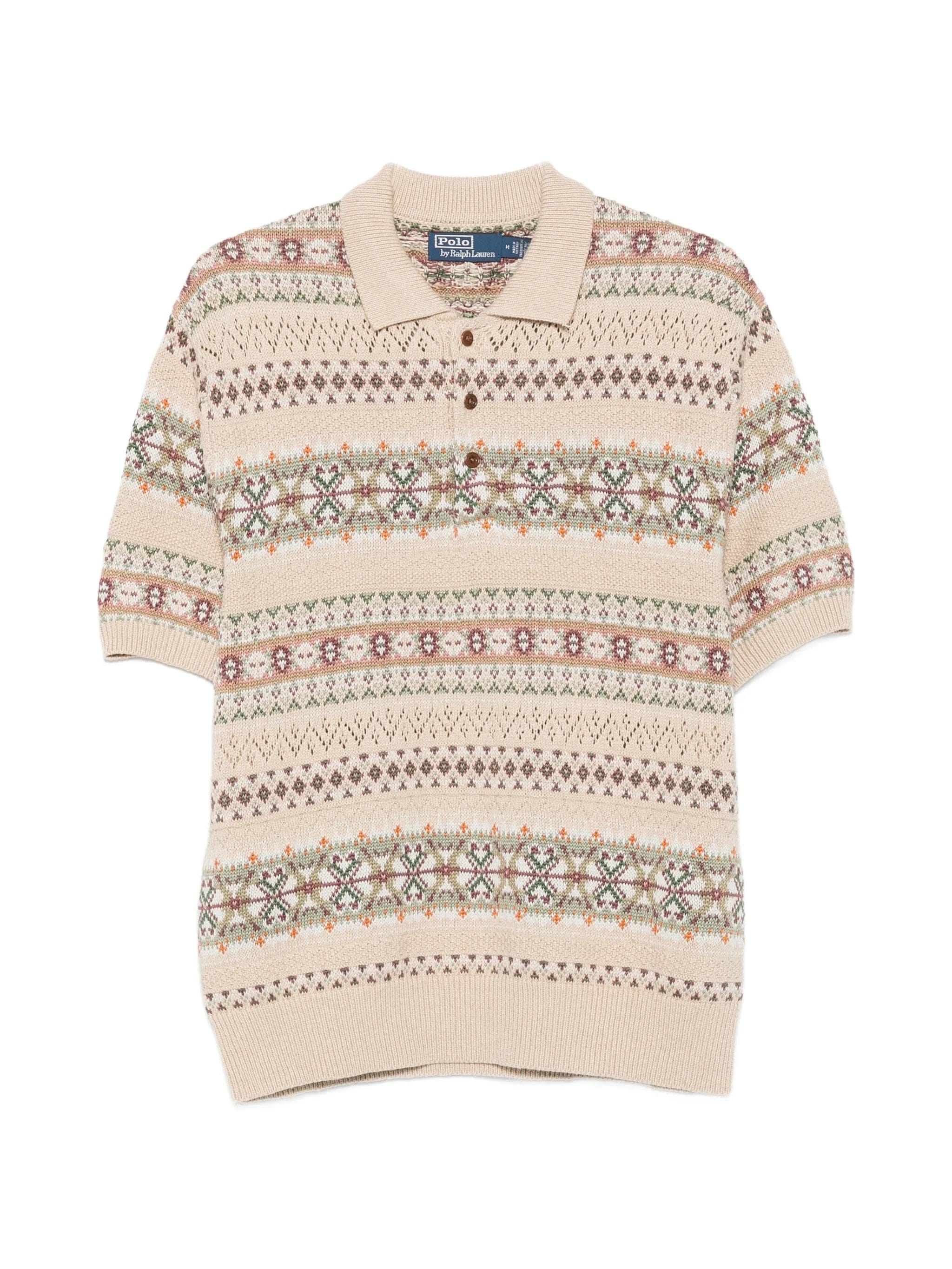 Polo Ralph Lauren Fair Isle short - sleeve polo shirt