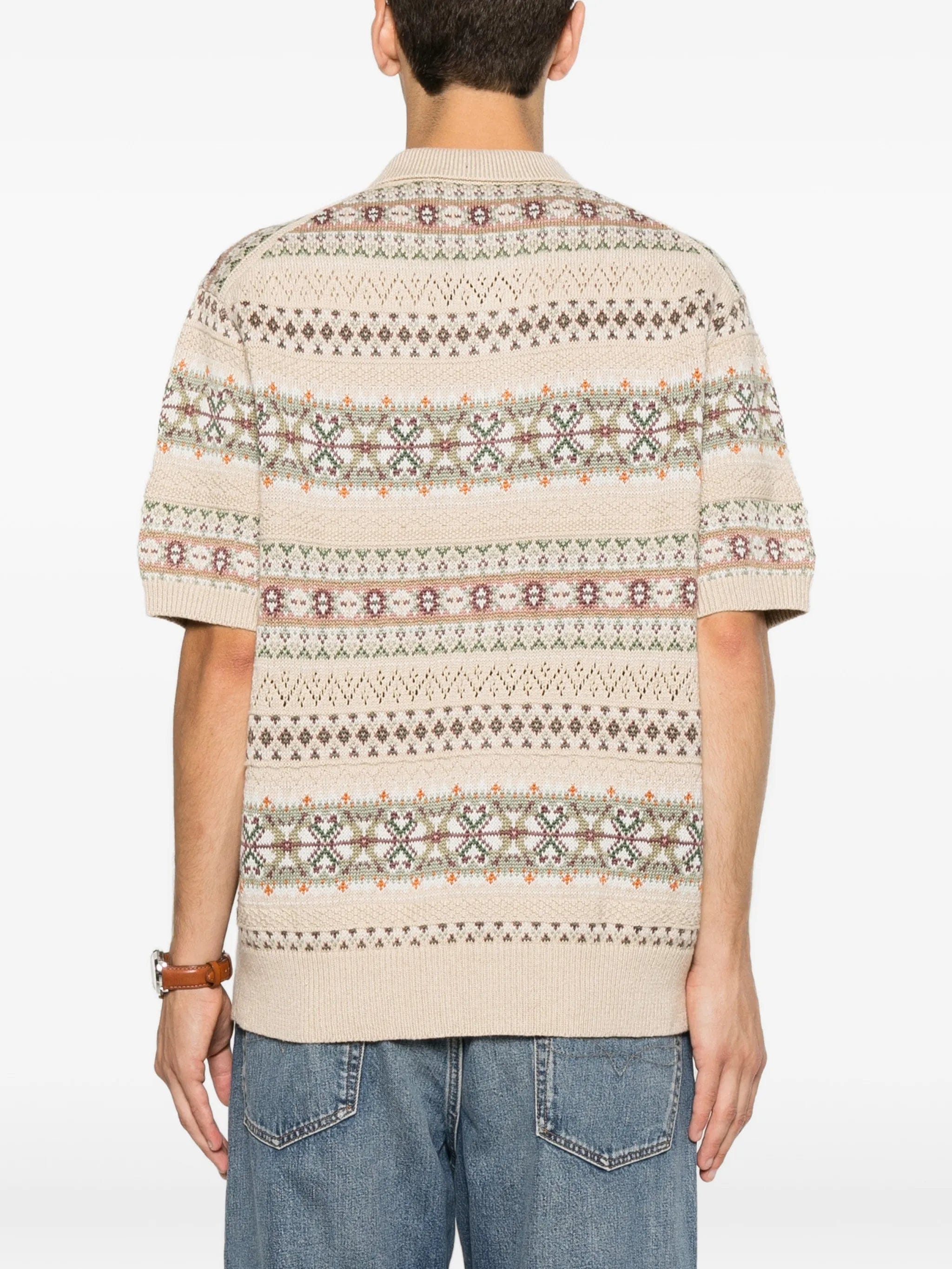 Polo Ralph Lauren Fair Isle short - sleeve polo shirt