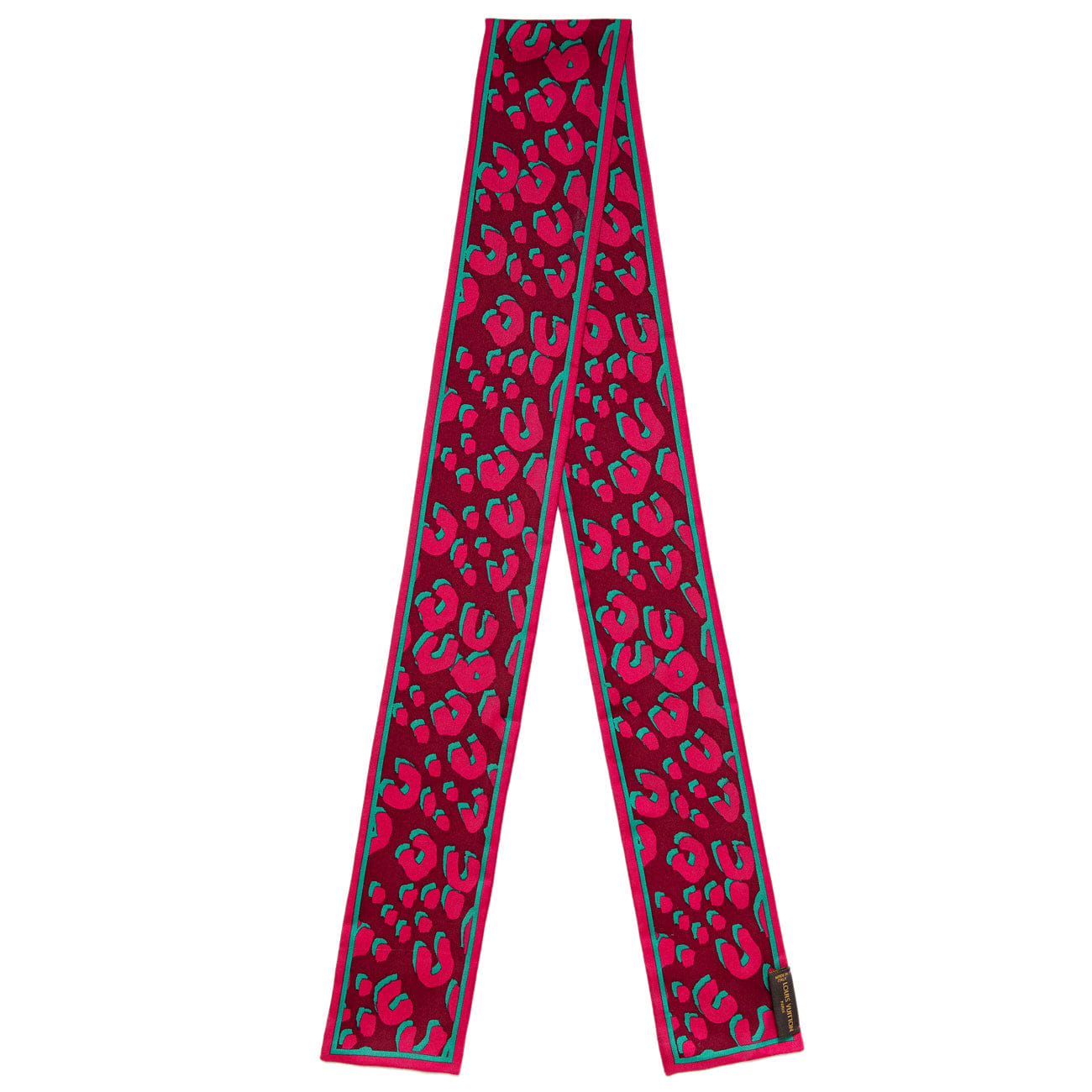 Louis Vuitton Silk Leopard Bandeau