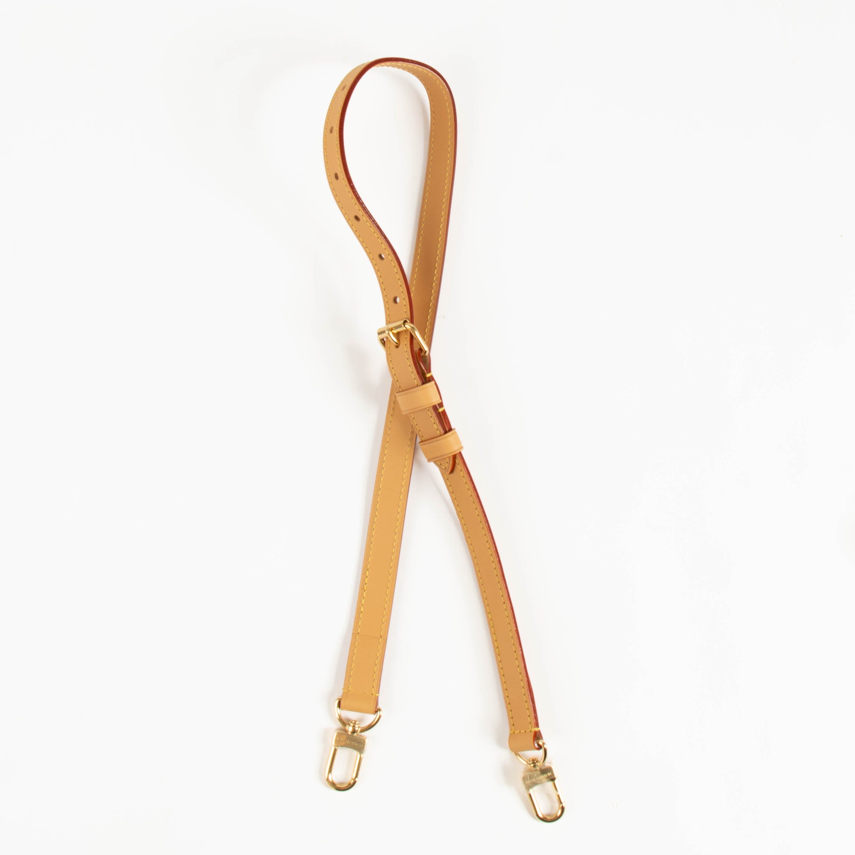 Louis Vuitton Beige Vachetta VVN Leather Strap