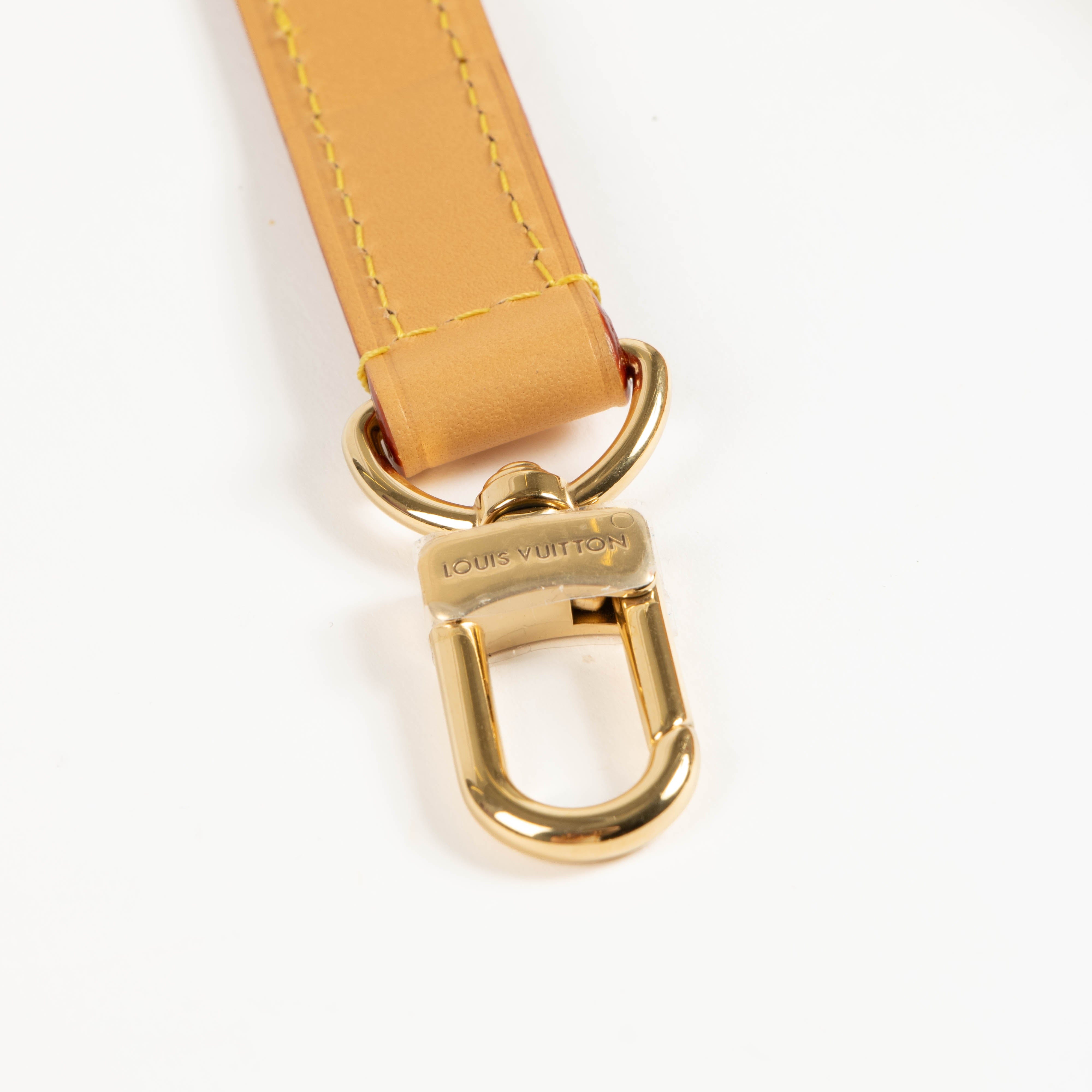 Louis Vuitton Beige Vachetta VVN Leather Strap