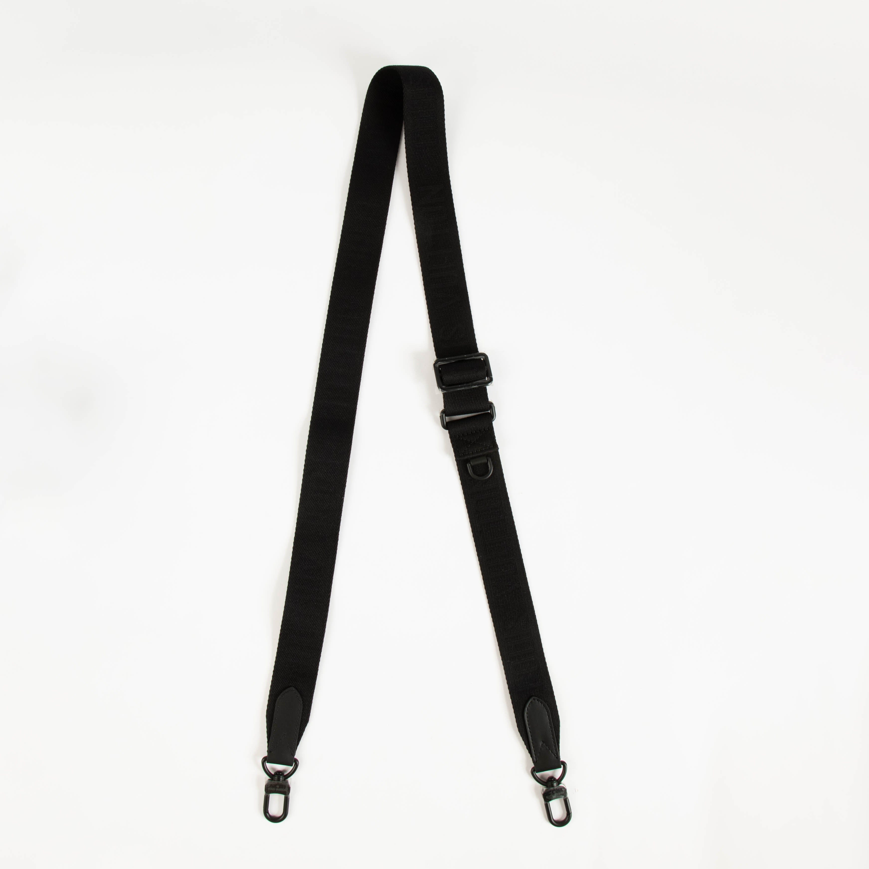 Louis Vuitton Black Monogram Shadow Trio Messenger Strap