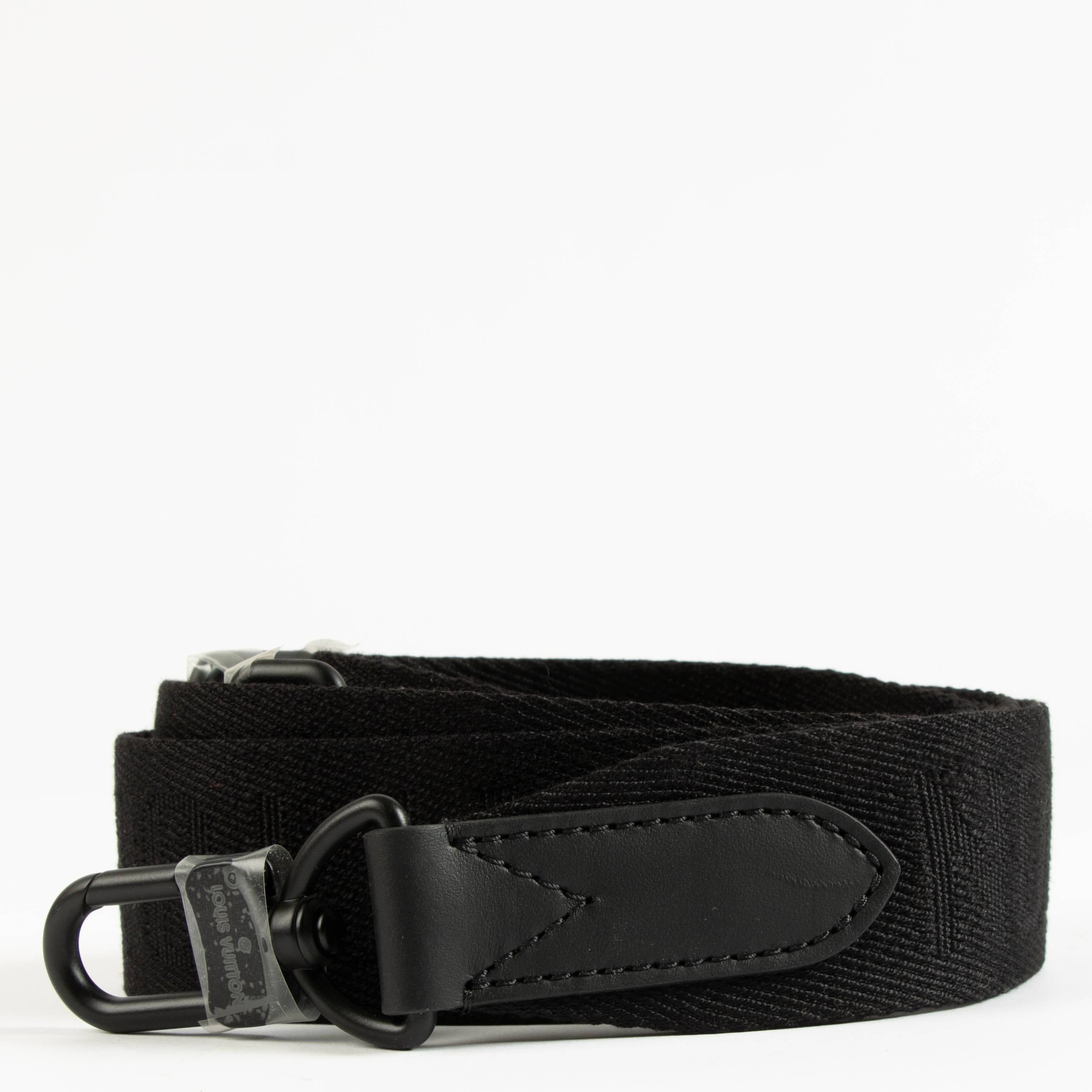 Louis Vuitton Black Monogram Shadow Trio Messenger Strap