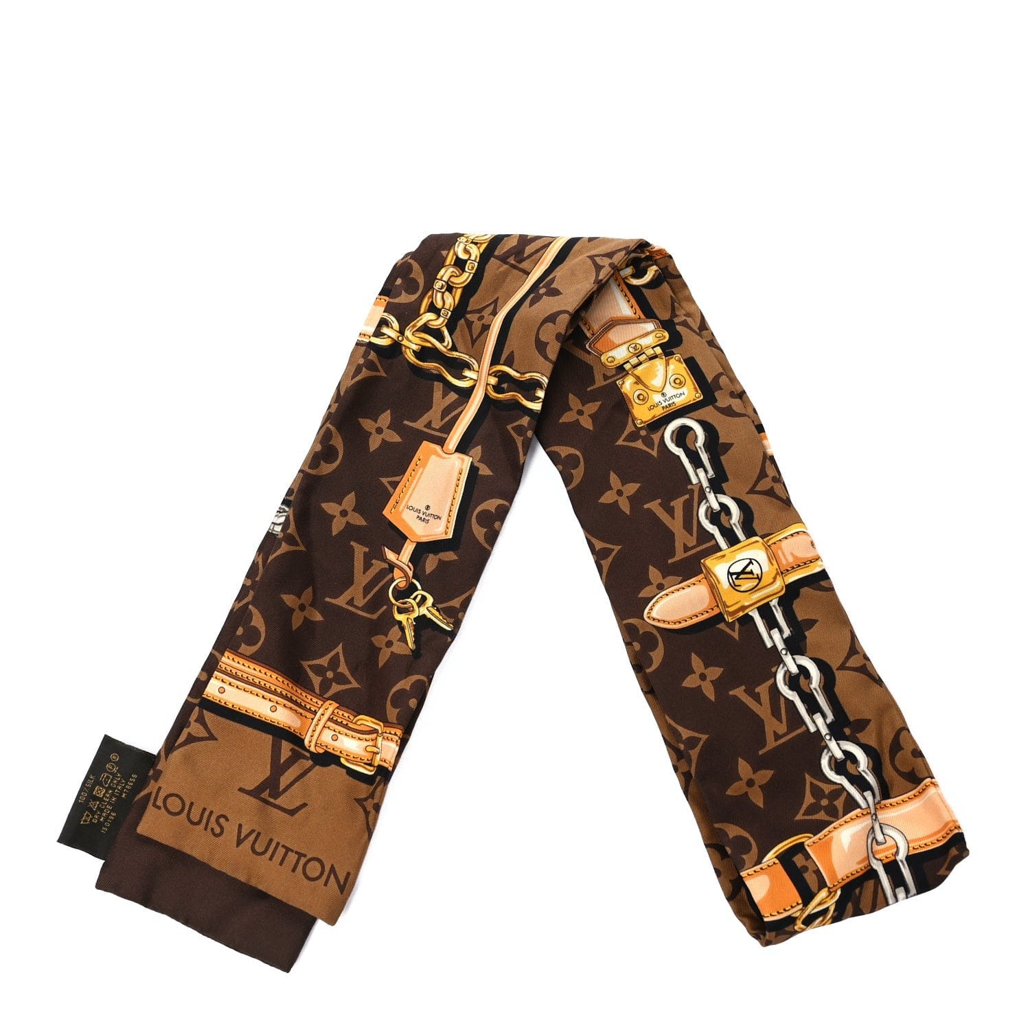 Louis Vuitton Silk Monogram Confidential Bandeau