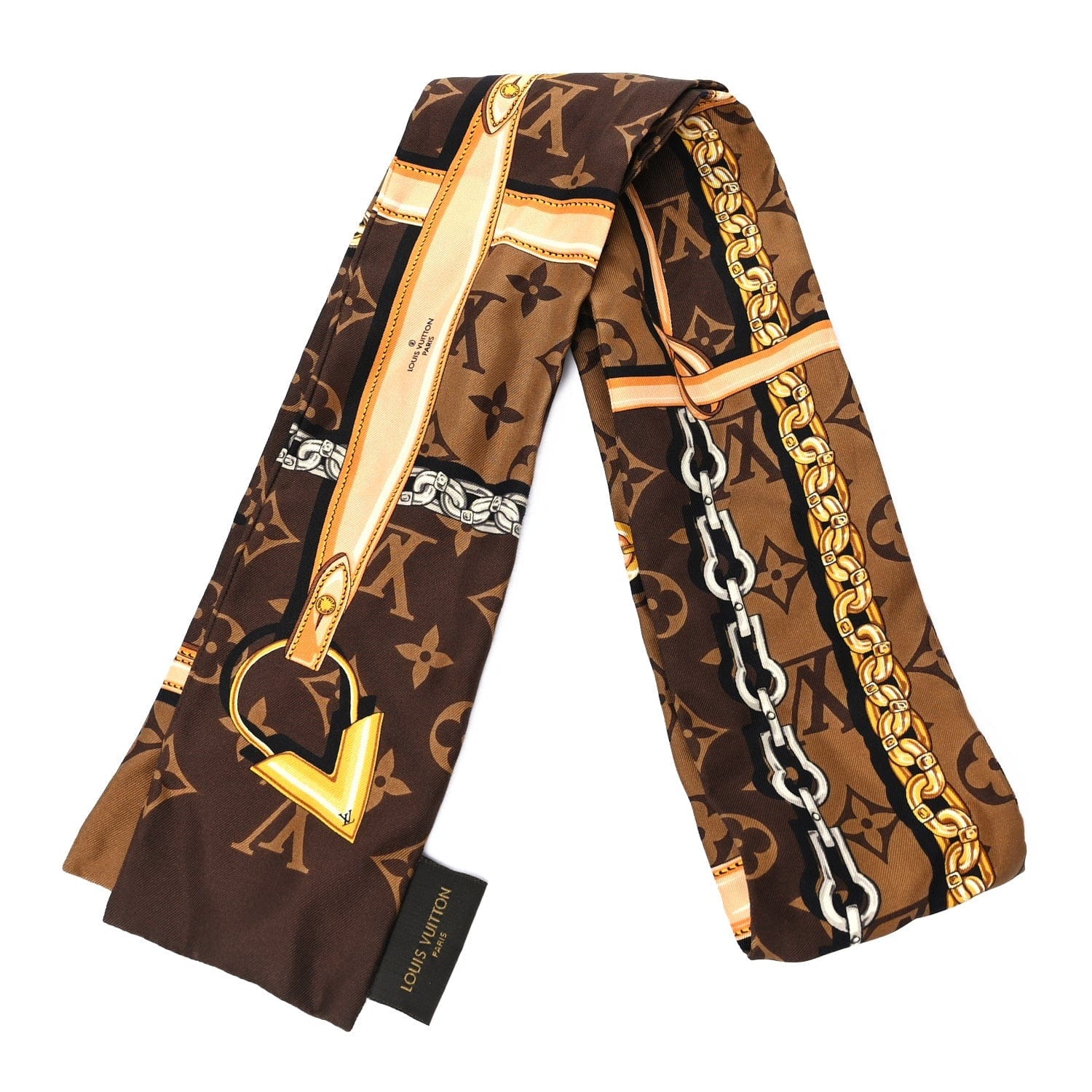Louis Vuitton Silk Monogram Confidential Bandeau