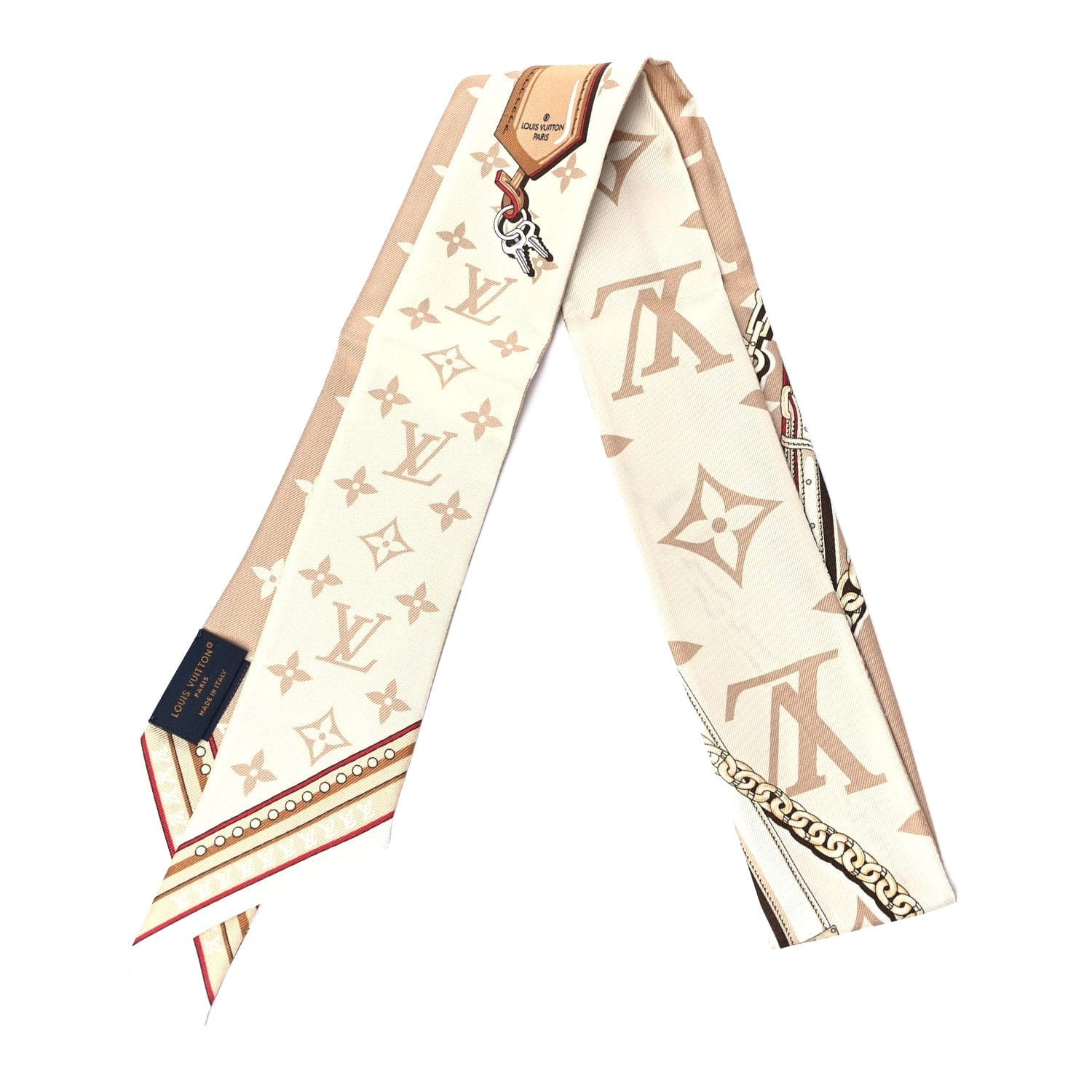 Louis Vuitton Silk Ultimate Monogram BB Bandeau Dune