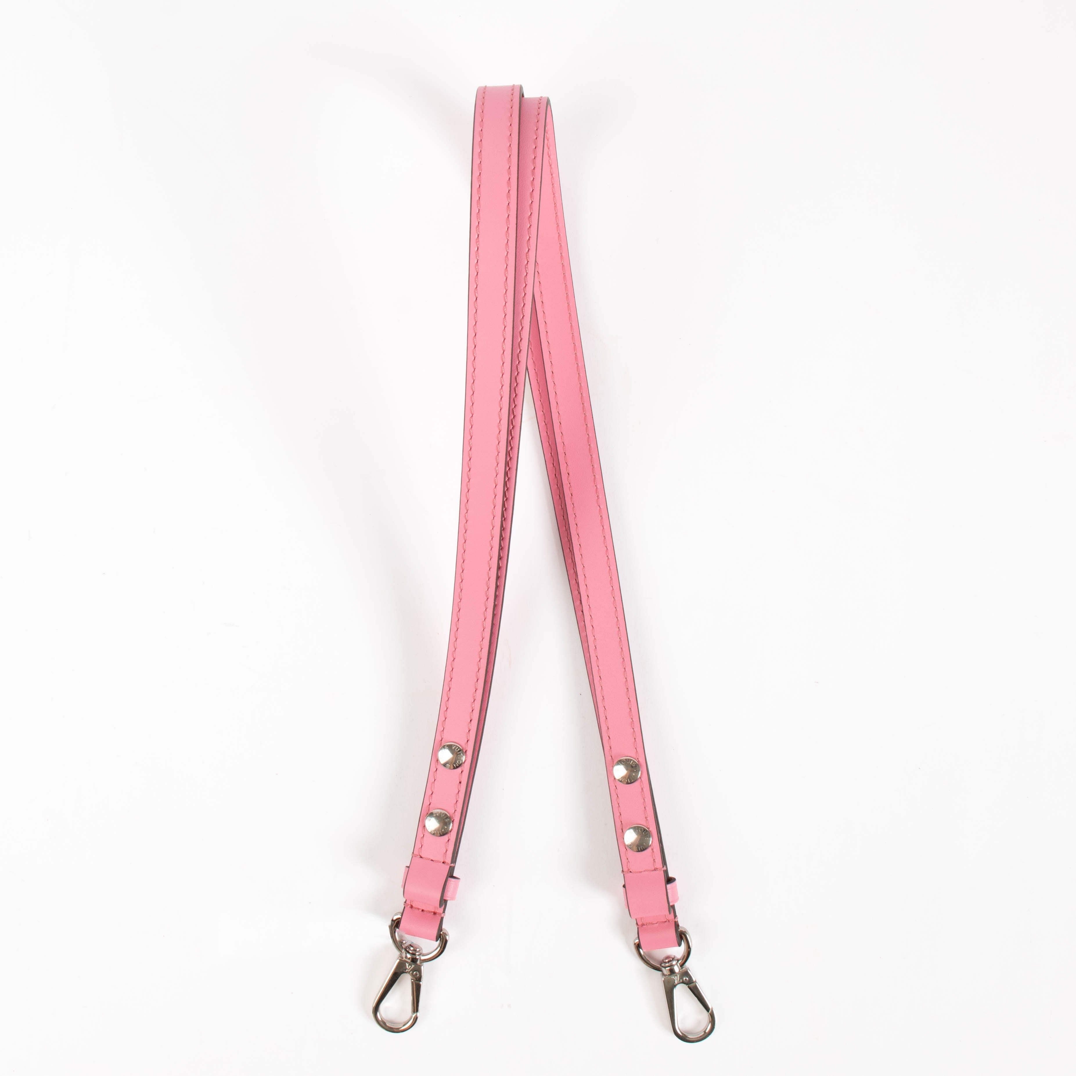 Louis Vuitton Pink Leather NéoNoé Strap