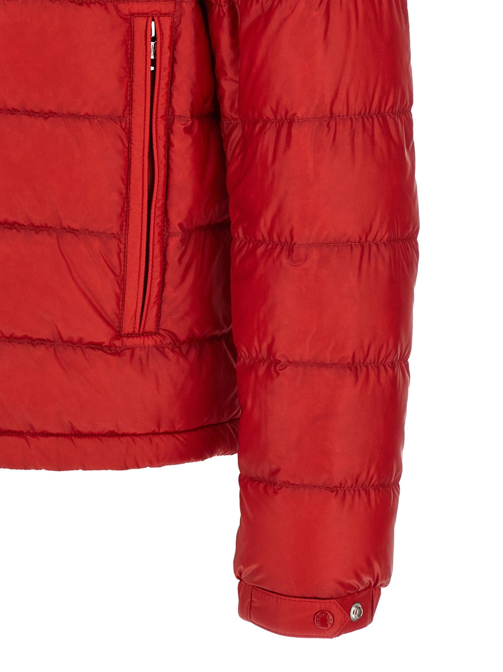 Moncler Selves Down Jacket — Red