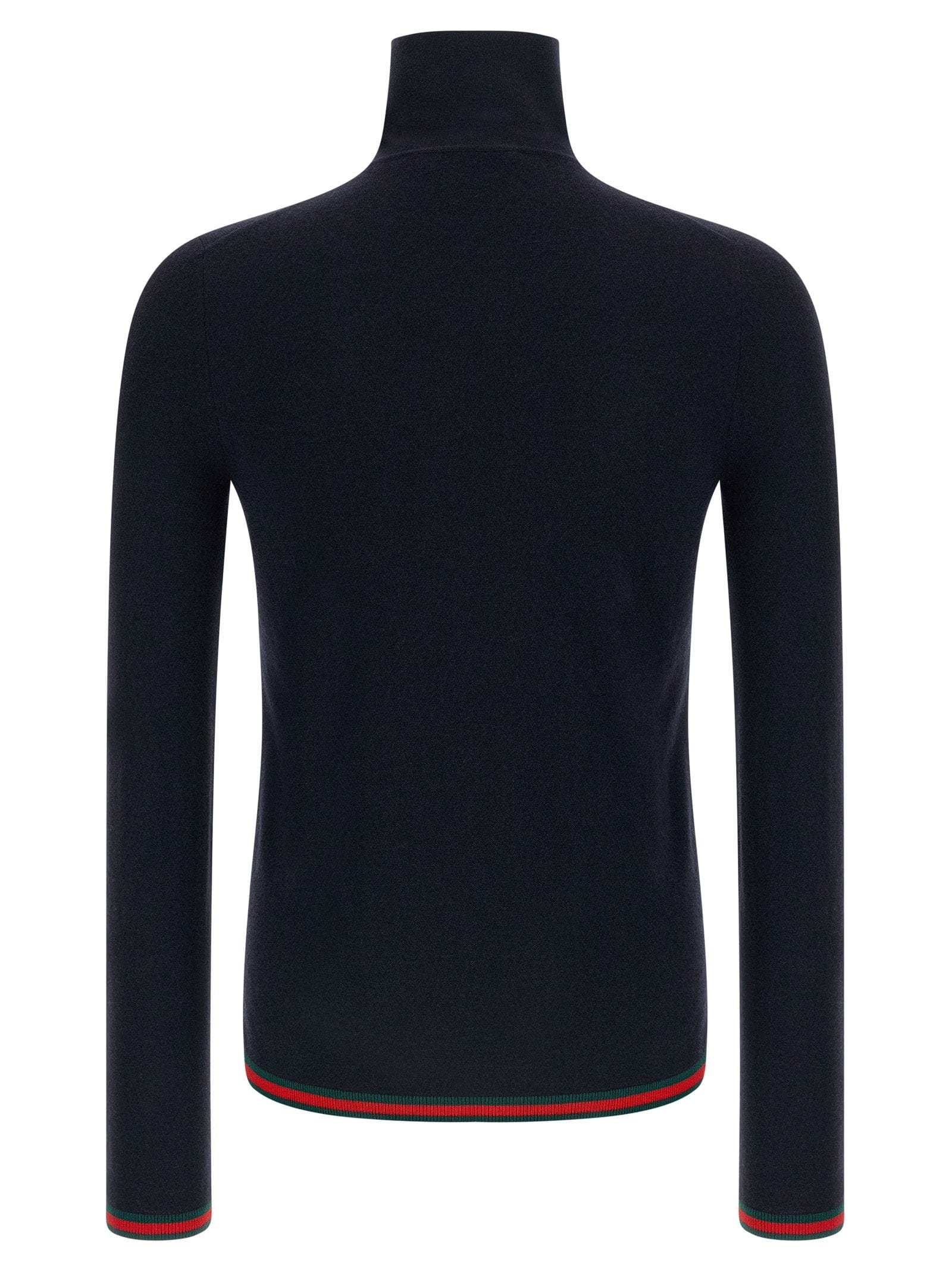 Gucci Cashmere Turtleneck Sweater — Navy