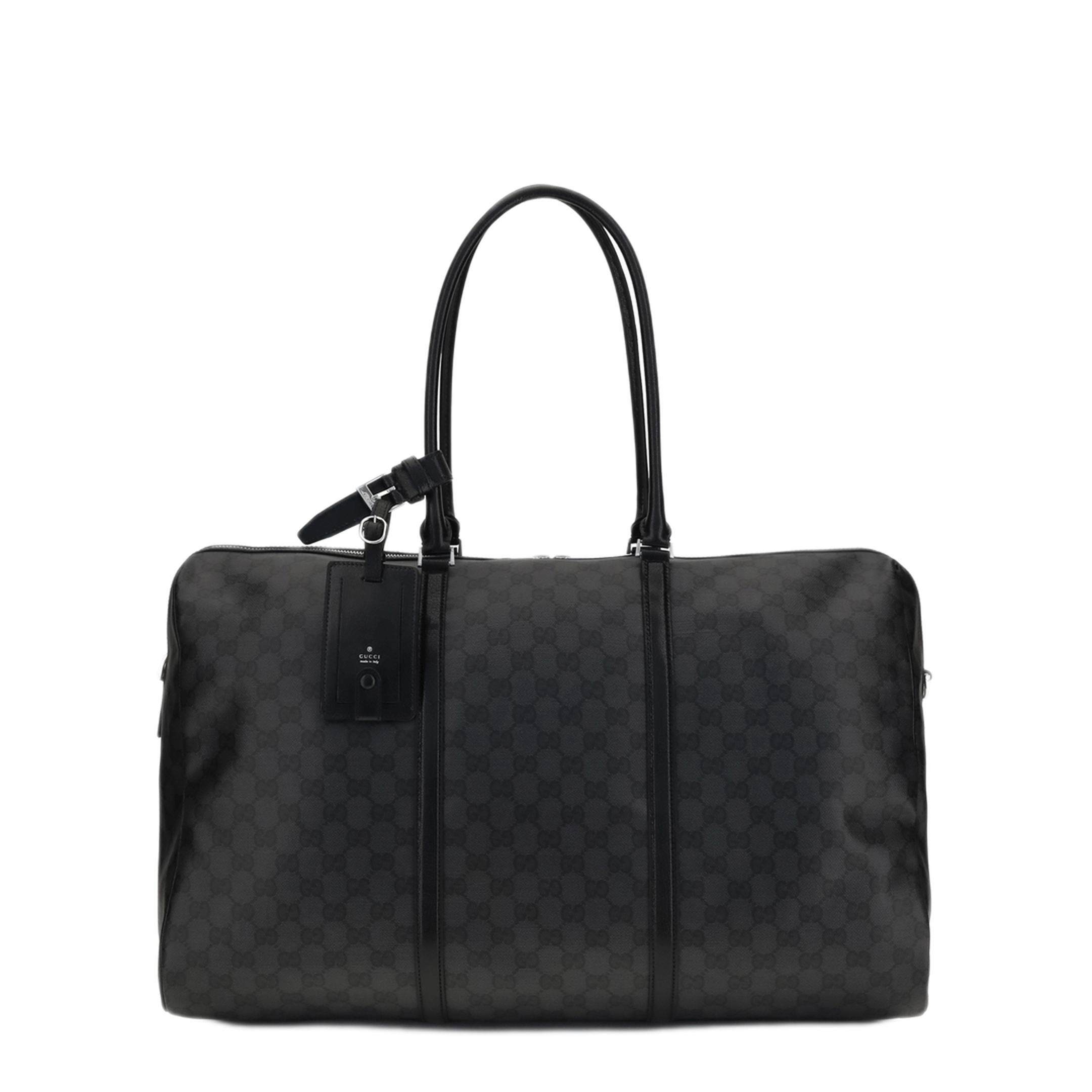 Gucci Essence Large Canvas Duffle Bag - Black