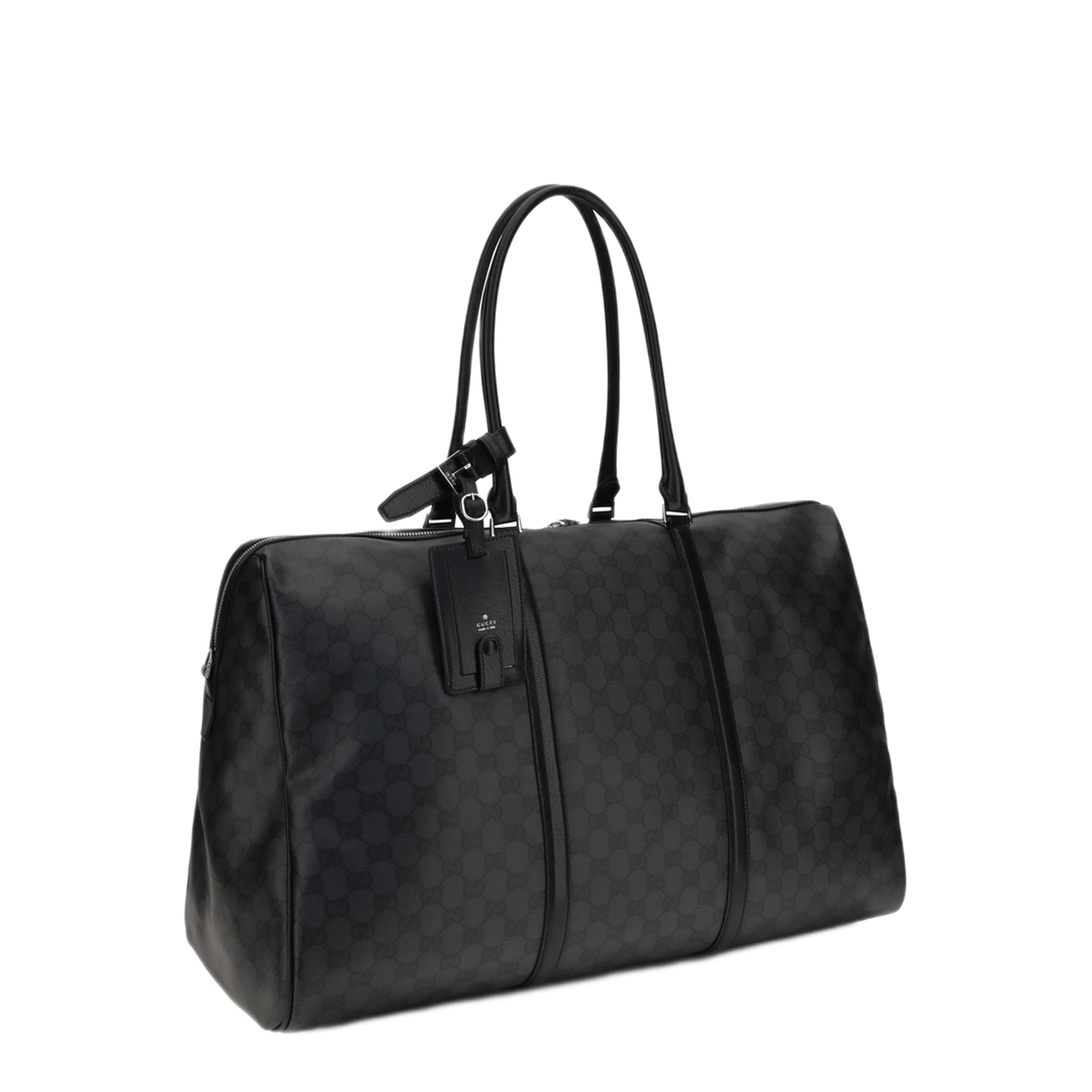 Gucci Essence Large Canvas Duffle Bag - Black