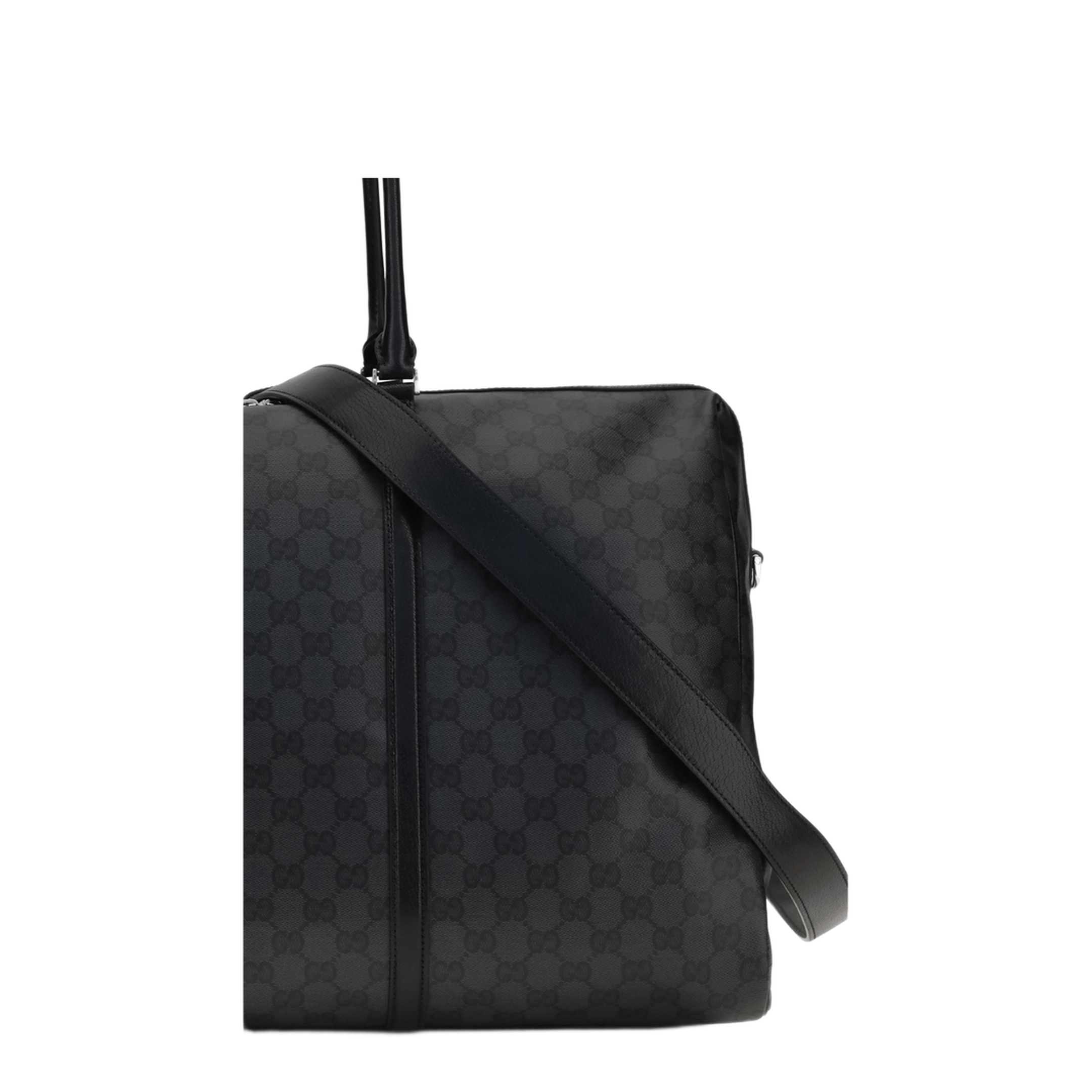 Gucci Essence Large Canvas Duffle Bag - Black