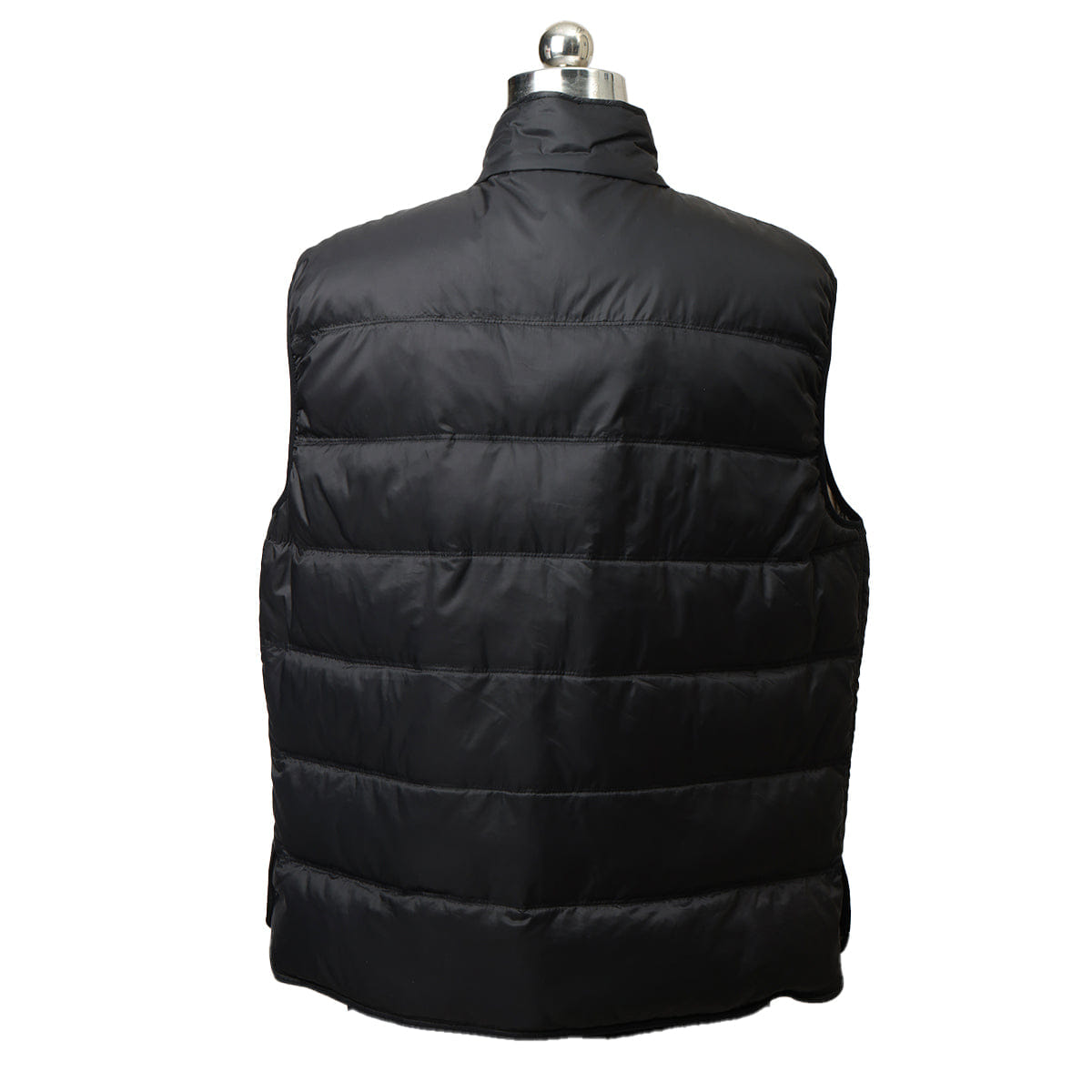 Burberry Black 100% Polyamide Brit Vest US XL | UK 44 | EU 56