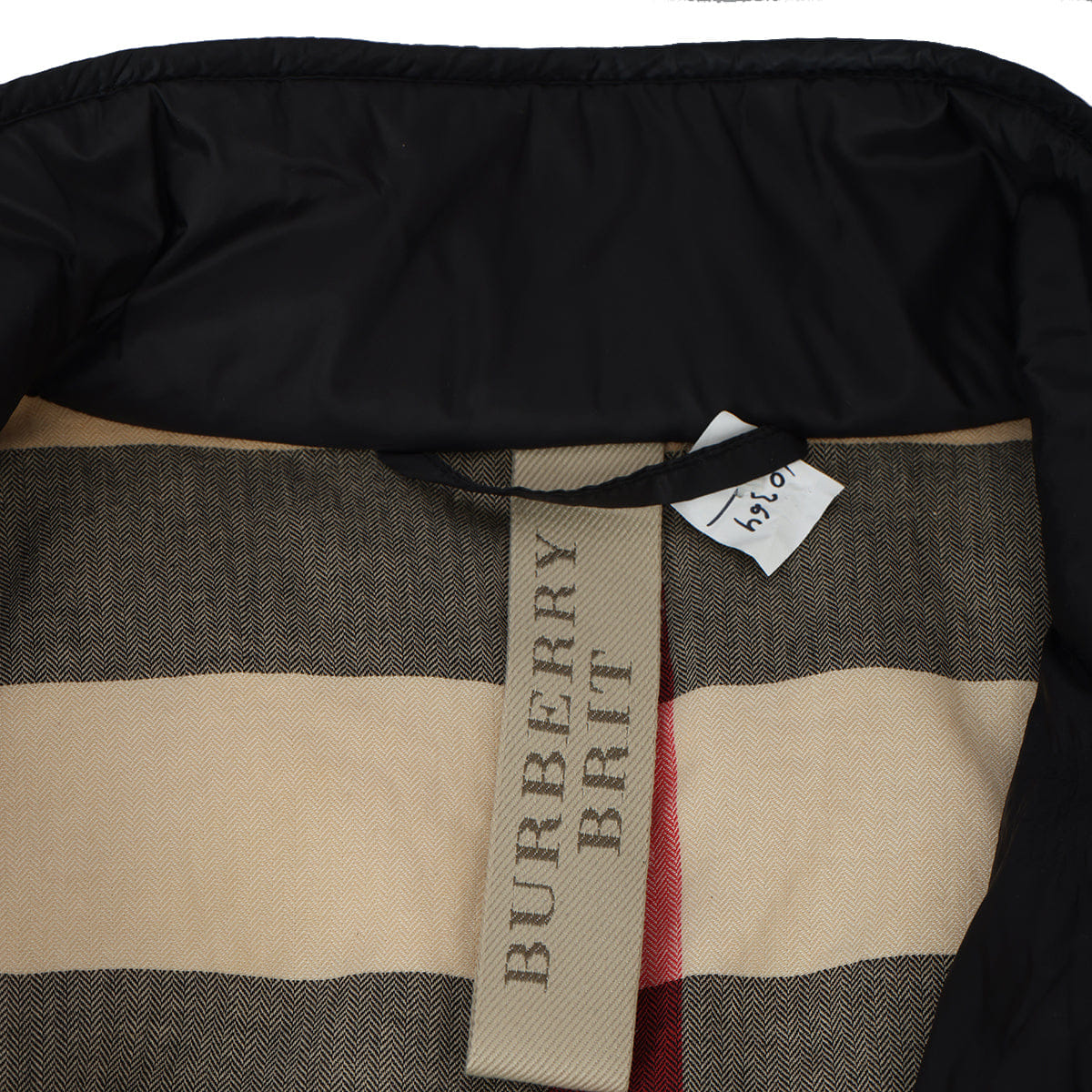 Burberry Black 100% Polyamide Brit Vest US XL | UK 44 | EU 56