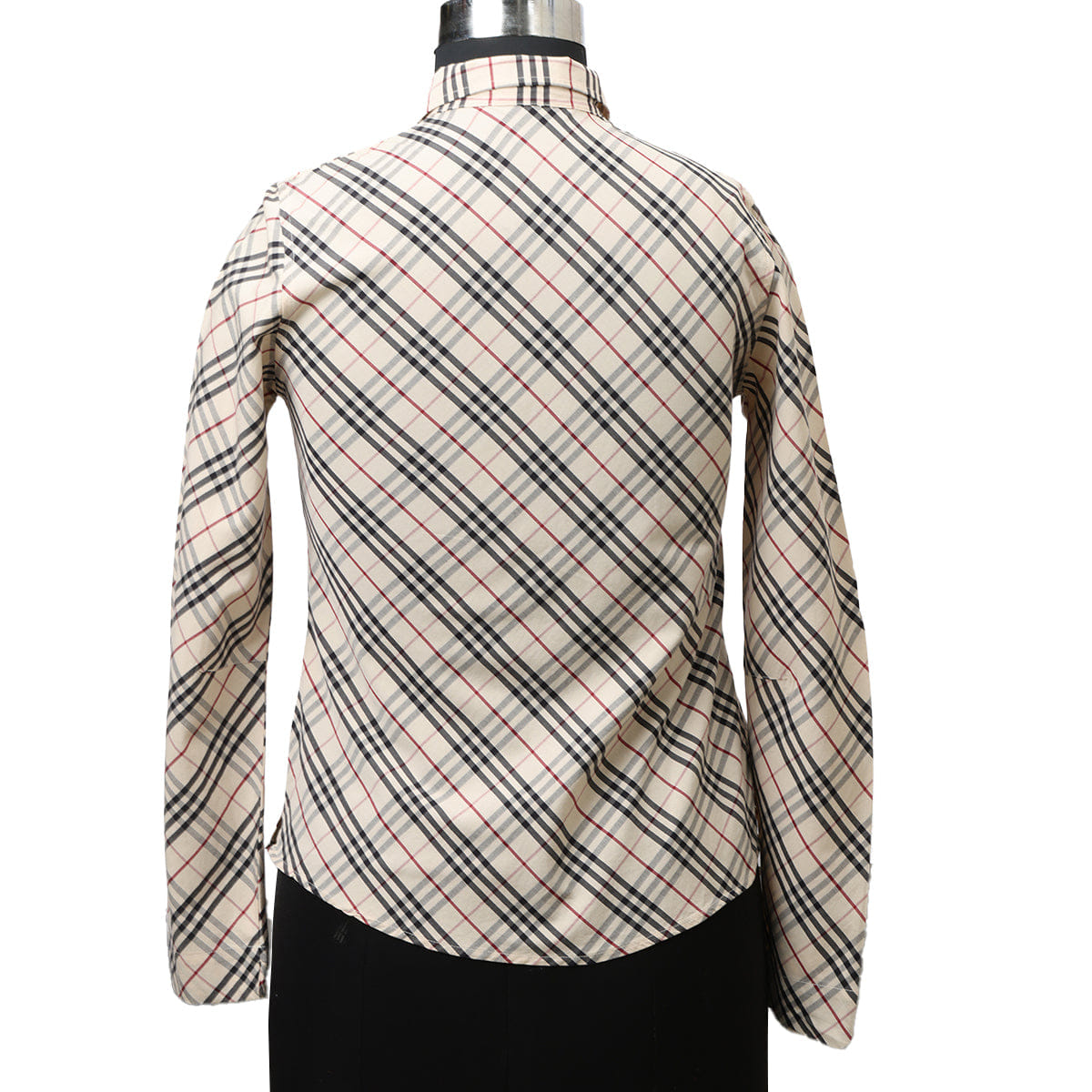 Burberry Check Beige Shirt/Size - 12