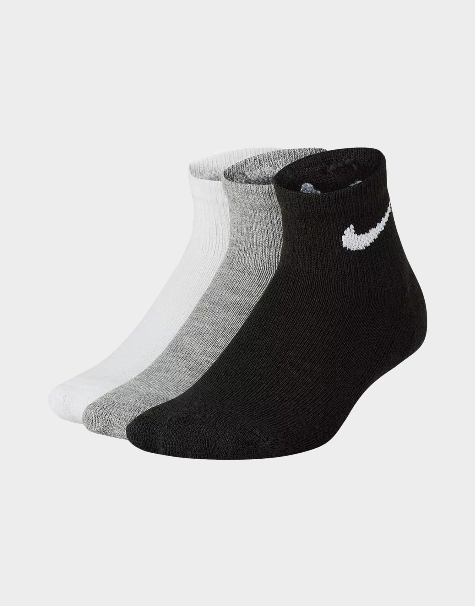 Nike Heritage Basics Quarter Socks 3 - Pack