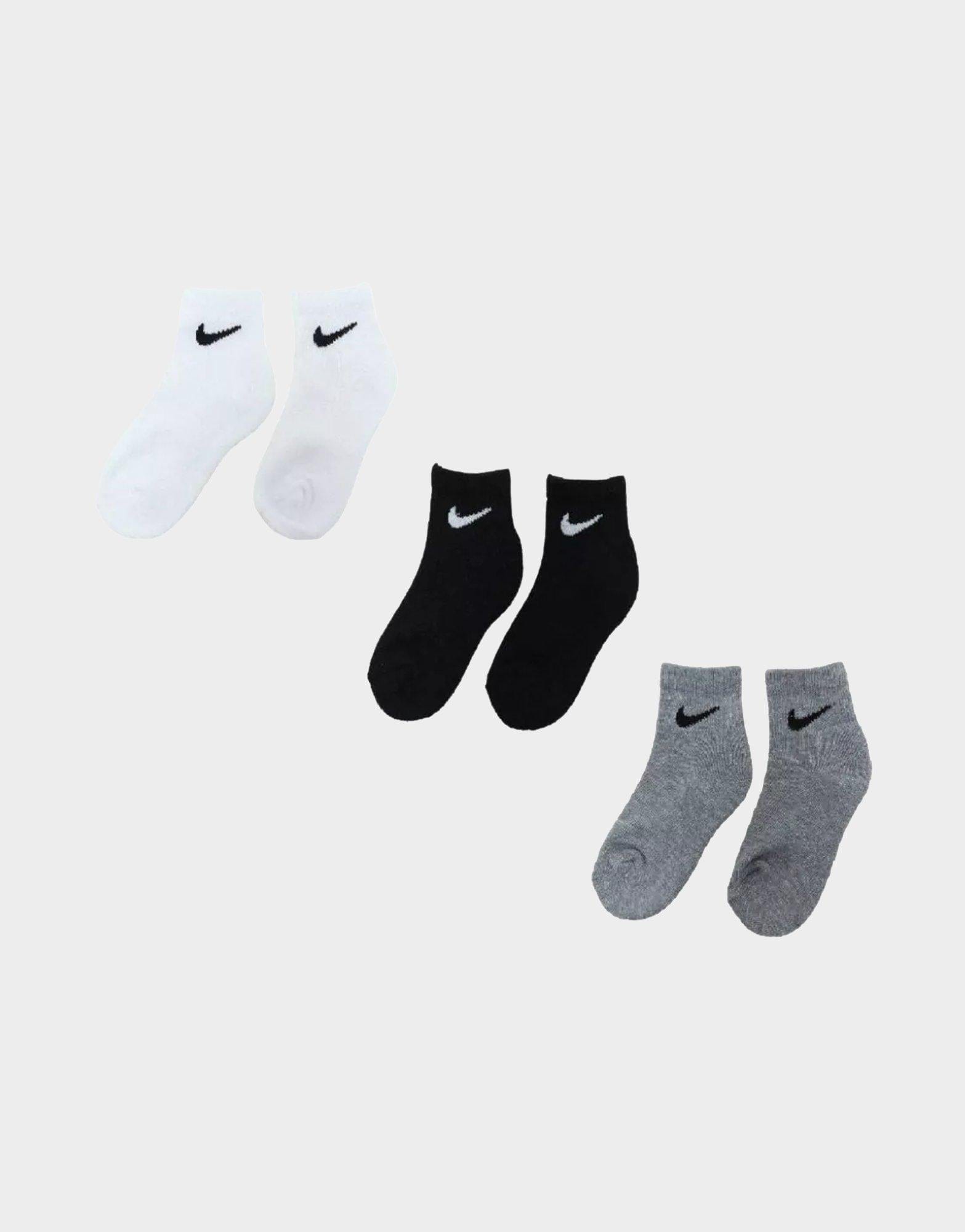 Nike Heritage Basics Quarter Socks 3 - Pack