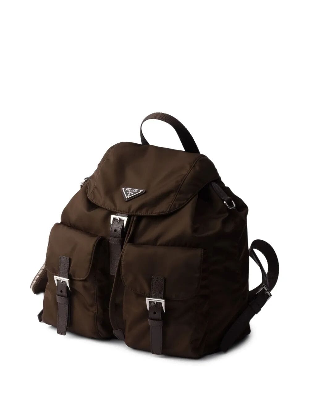 Prada Women Medium Re - Nylon Backpack With Pouch