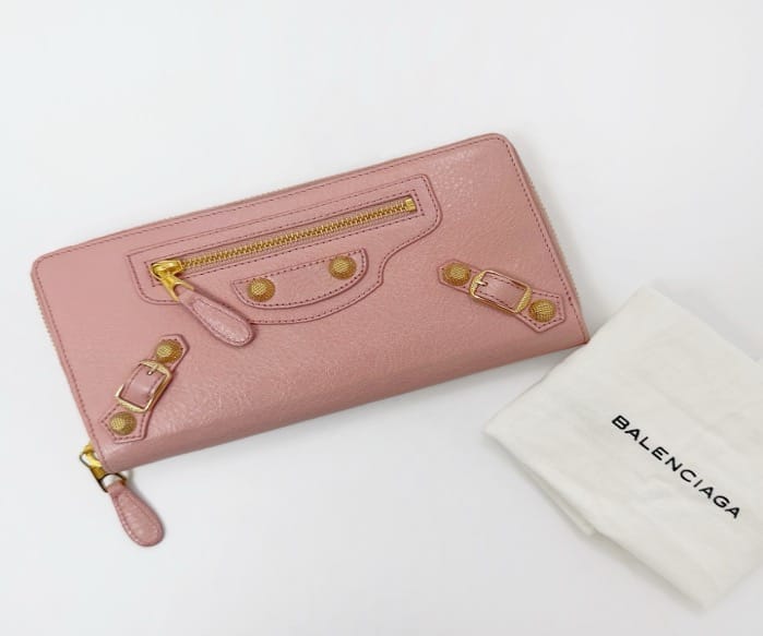 Balenciaga Pink Motorcycle Long Wallet 19 20764422