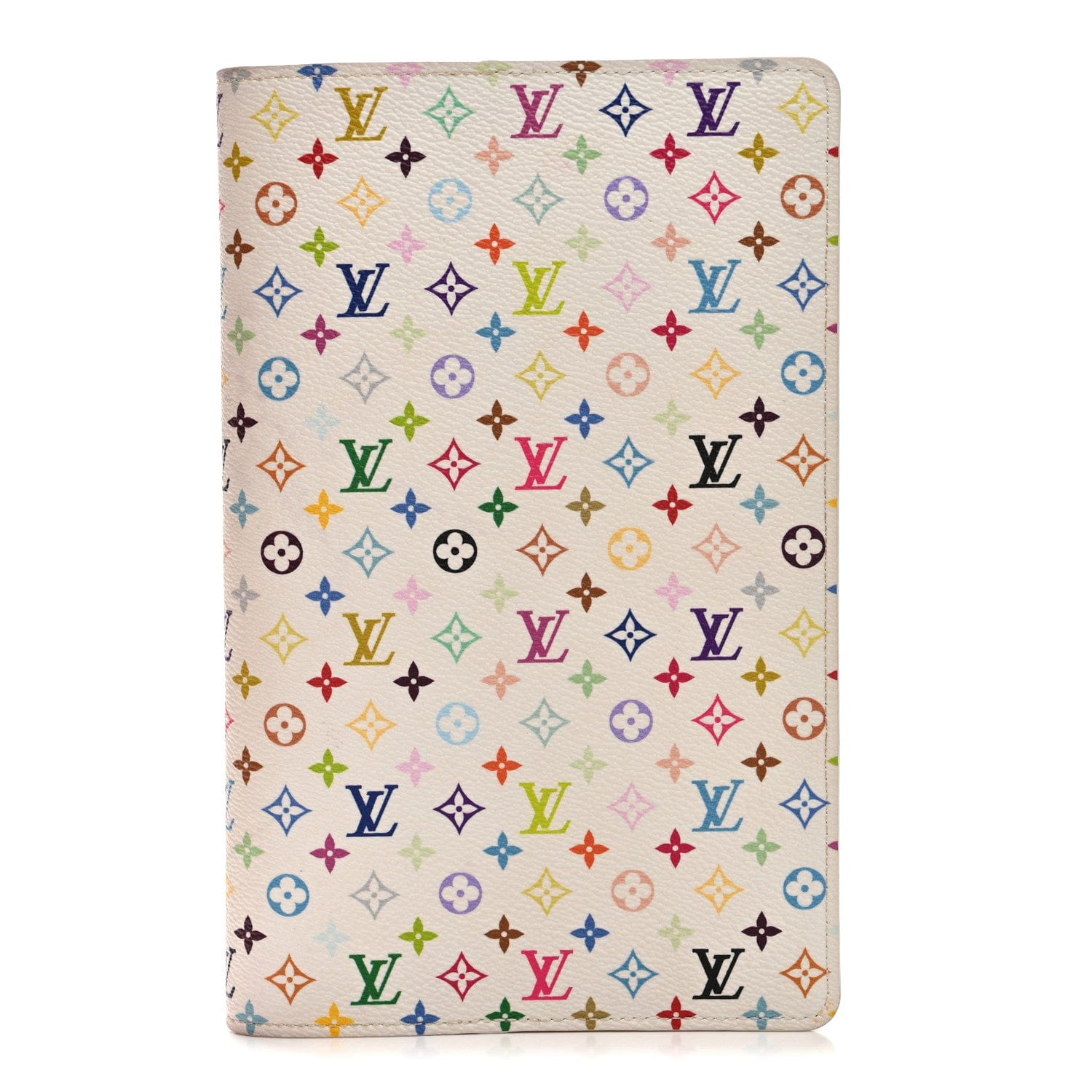Louis Vuitton LV x TM Monogram Multicolor Emily Notebook Cover MM White