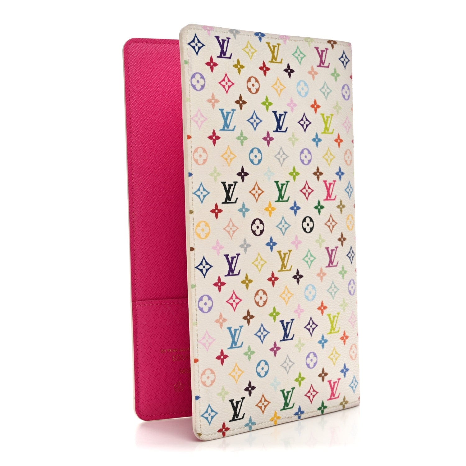Louis Vuitton LV x TM Monogram Multicolor Emily Notebook Cover MM White