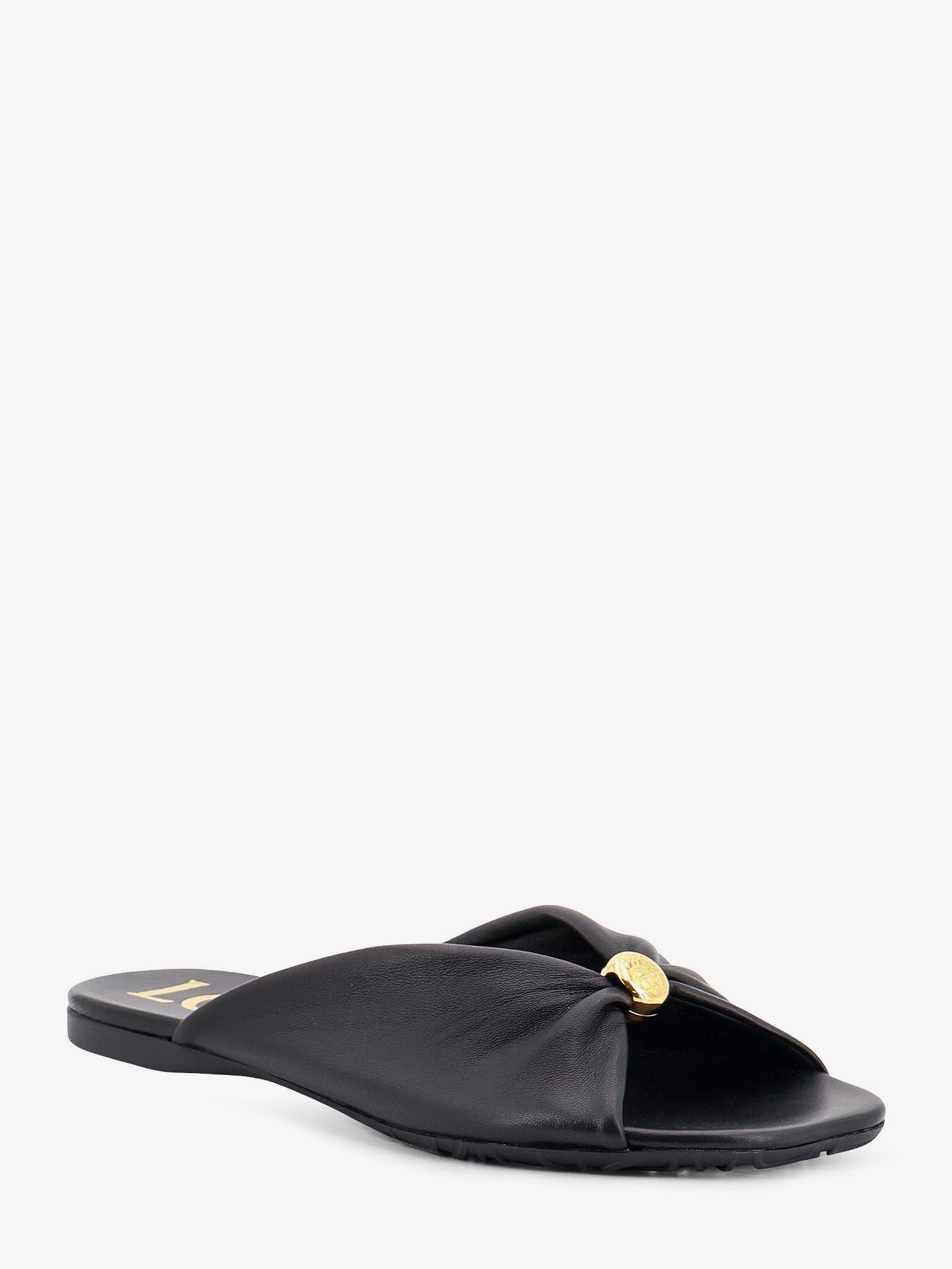 Loewe Paula's Ibiza - Pebble Soft Leather Sandals