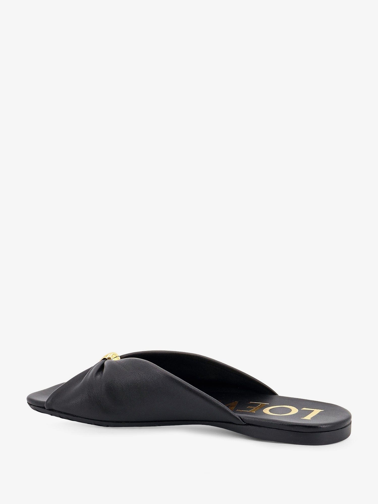 Loewe Paula's Ibiza - Pebble Soft Leather Sandals